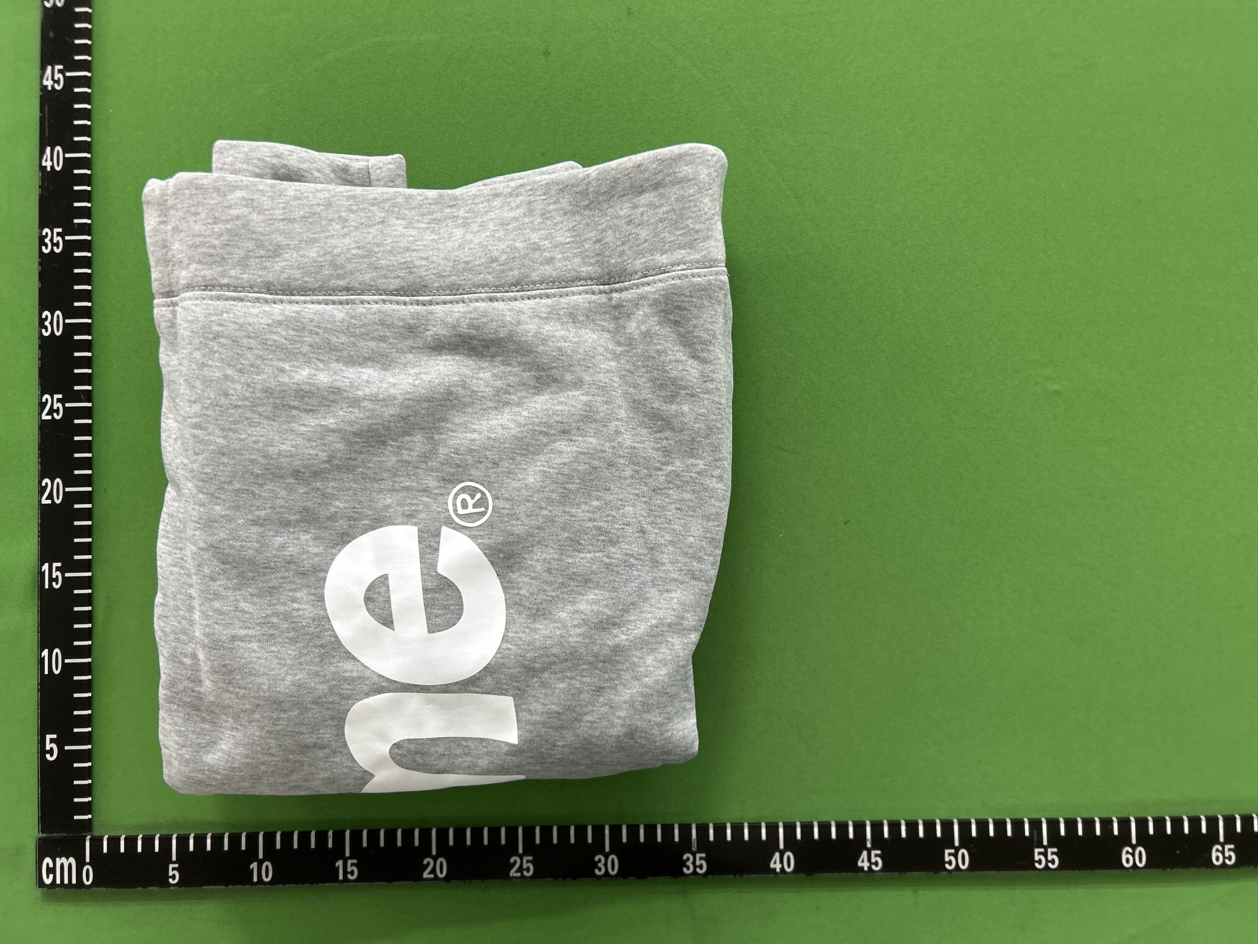 Foto QC 1 de Supreme Satin Appliqué Sweatpants Heather Grey