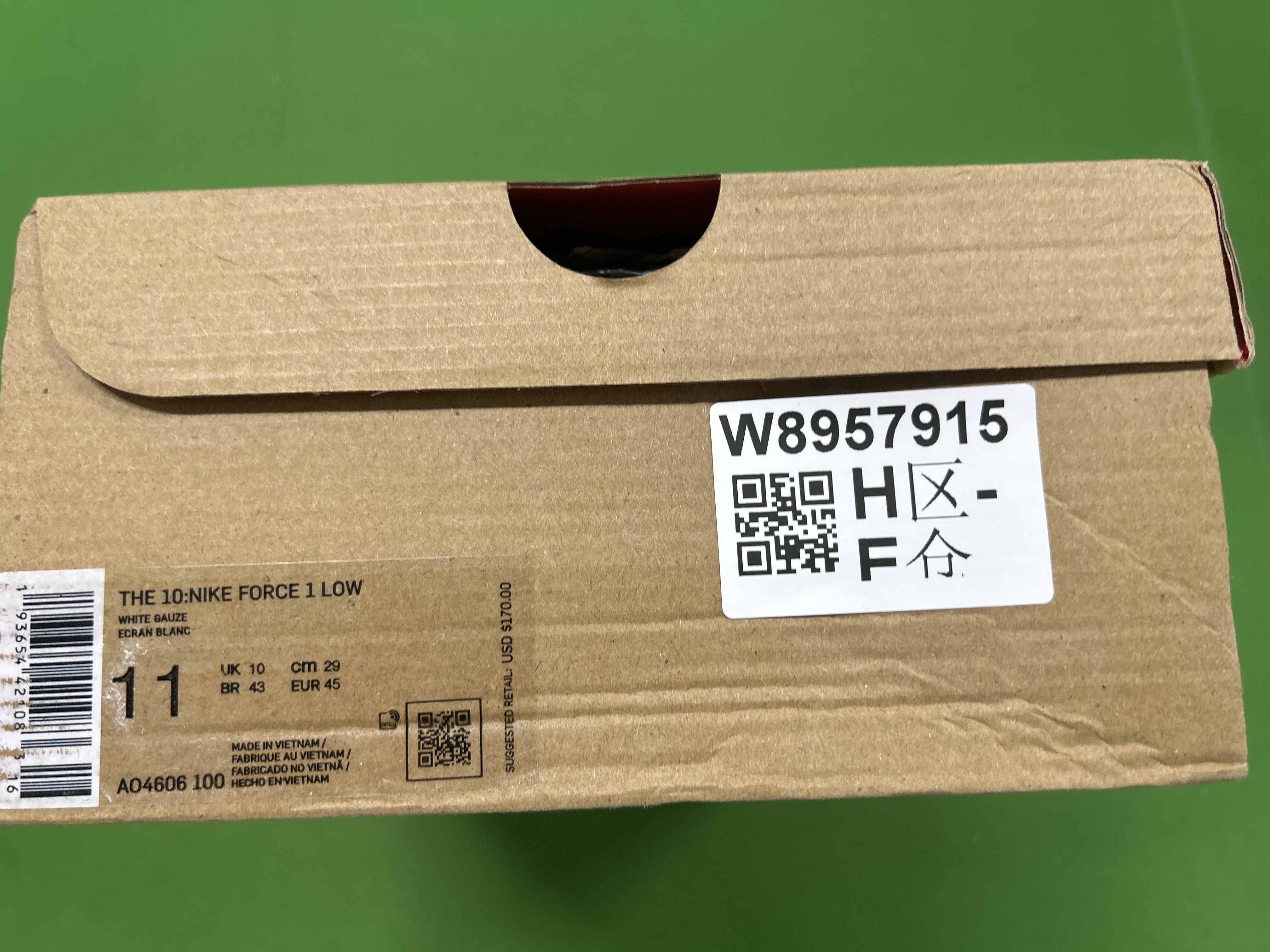 Foto QC 1 de Nike Air Force 1 Low Cactus Plant Flea Market White DD7050-100