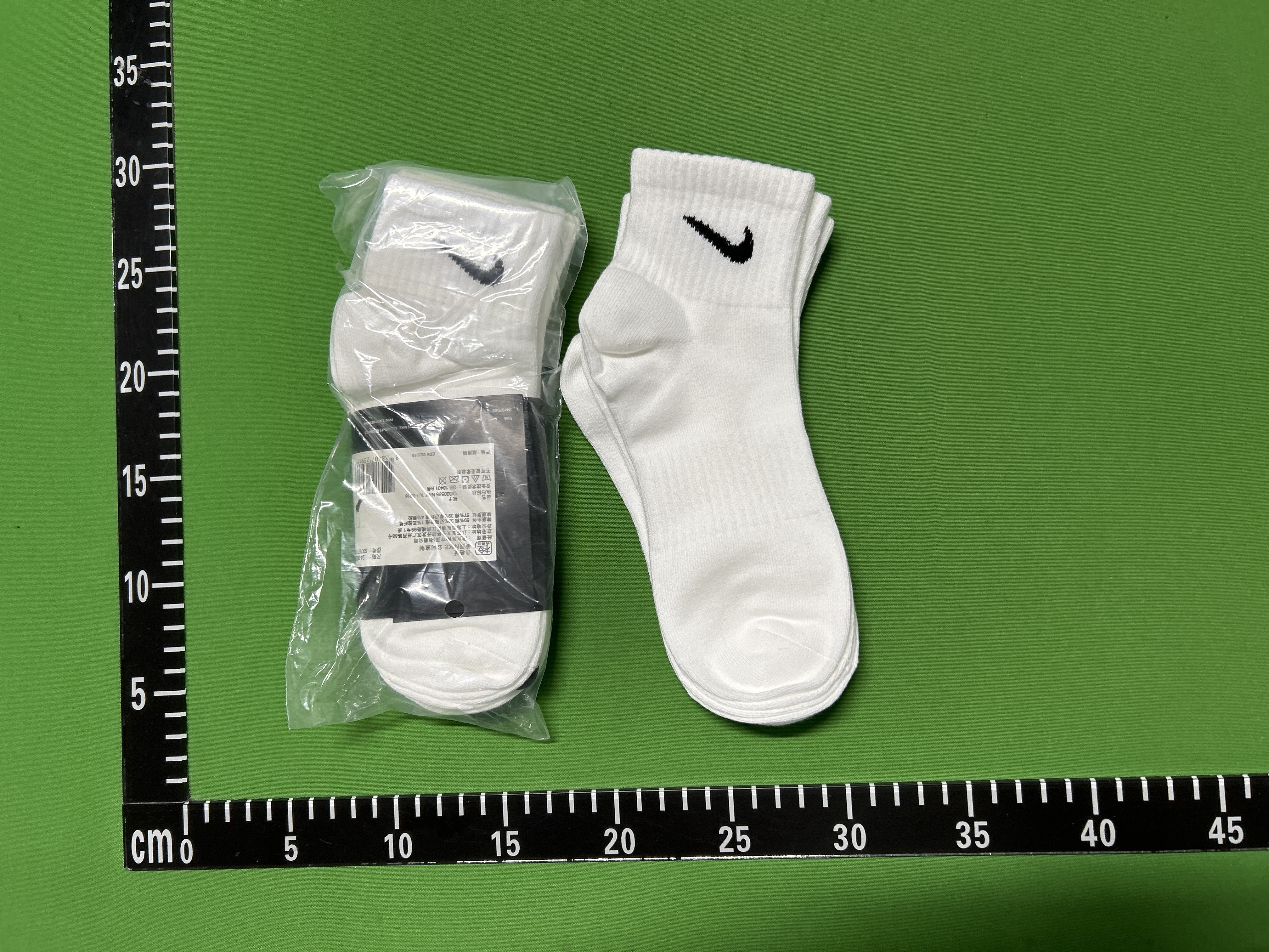 Foto QC 2 de Nike Everyday No-Show Socks Lightweight Dri-FIT White