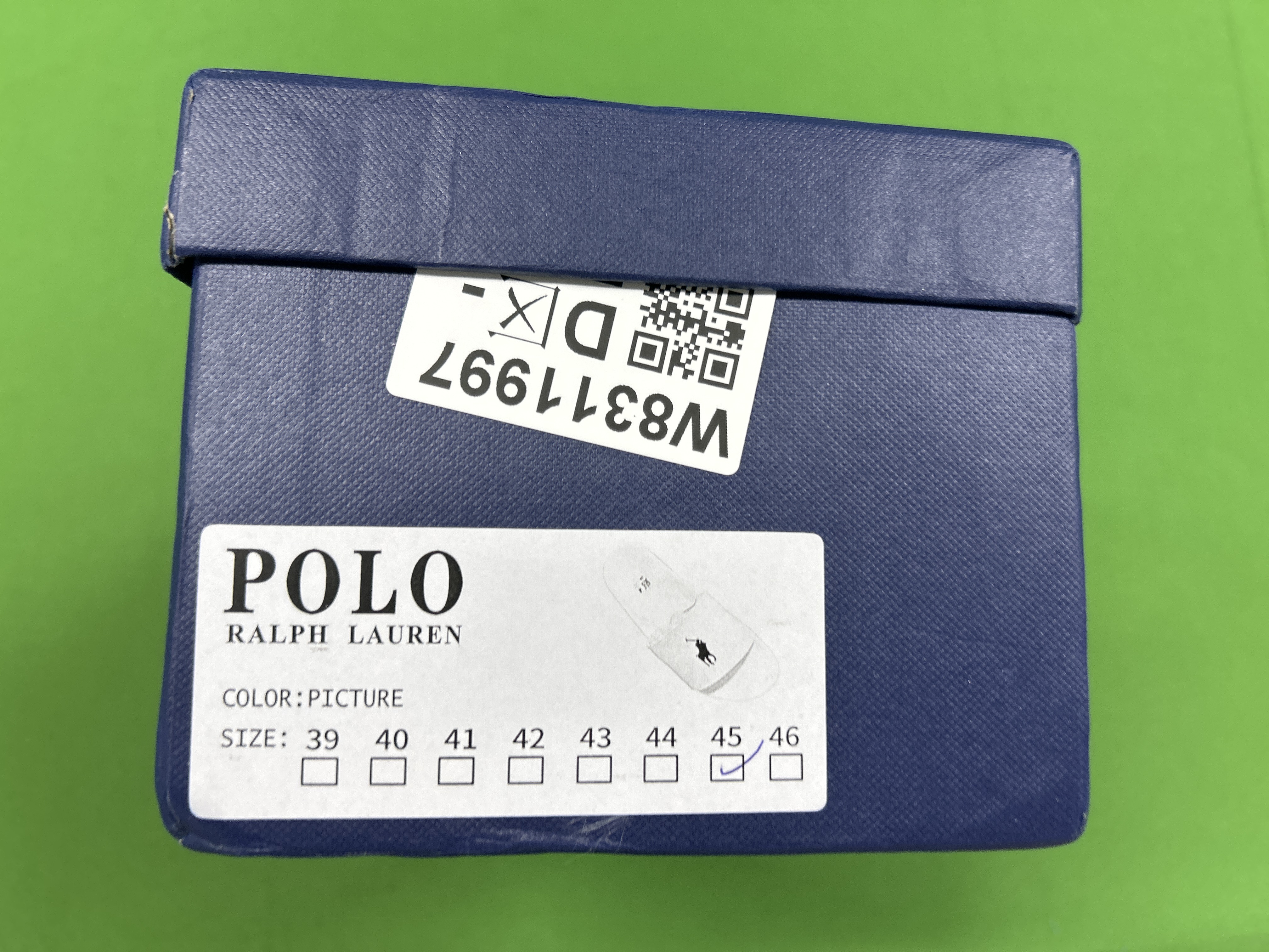Foto QC 1 de Polo Ralph Lauren Slide Rubber Black Red