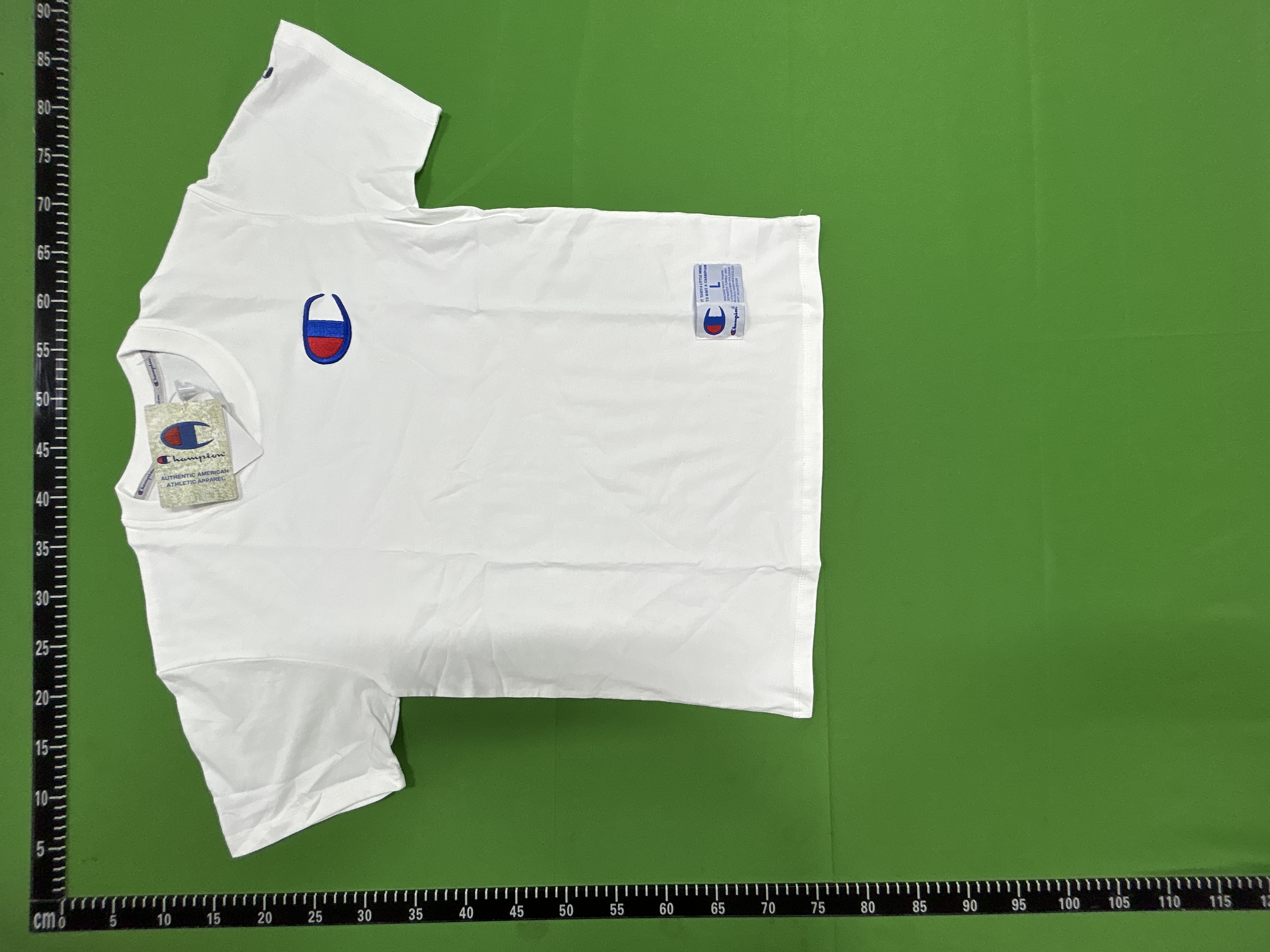 Foto QC 3 de Champion T-shirt Embroidered Logo White