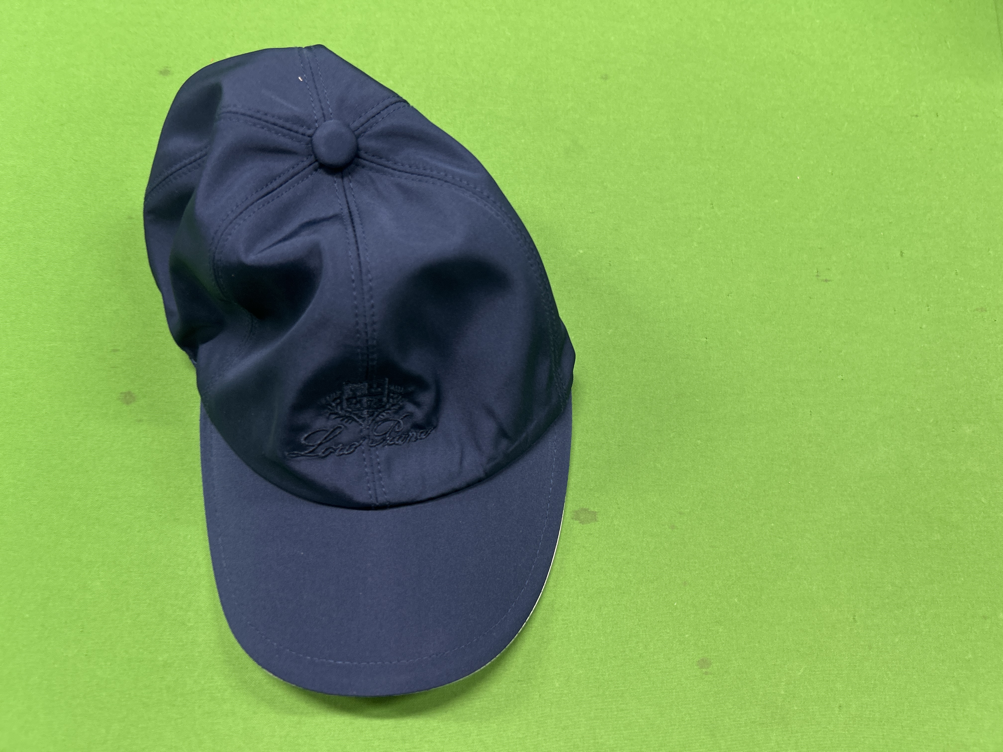 Foto QC 2 de Loro Piana Logo Cap Black