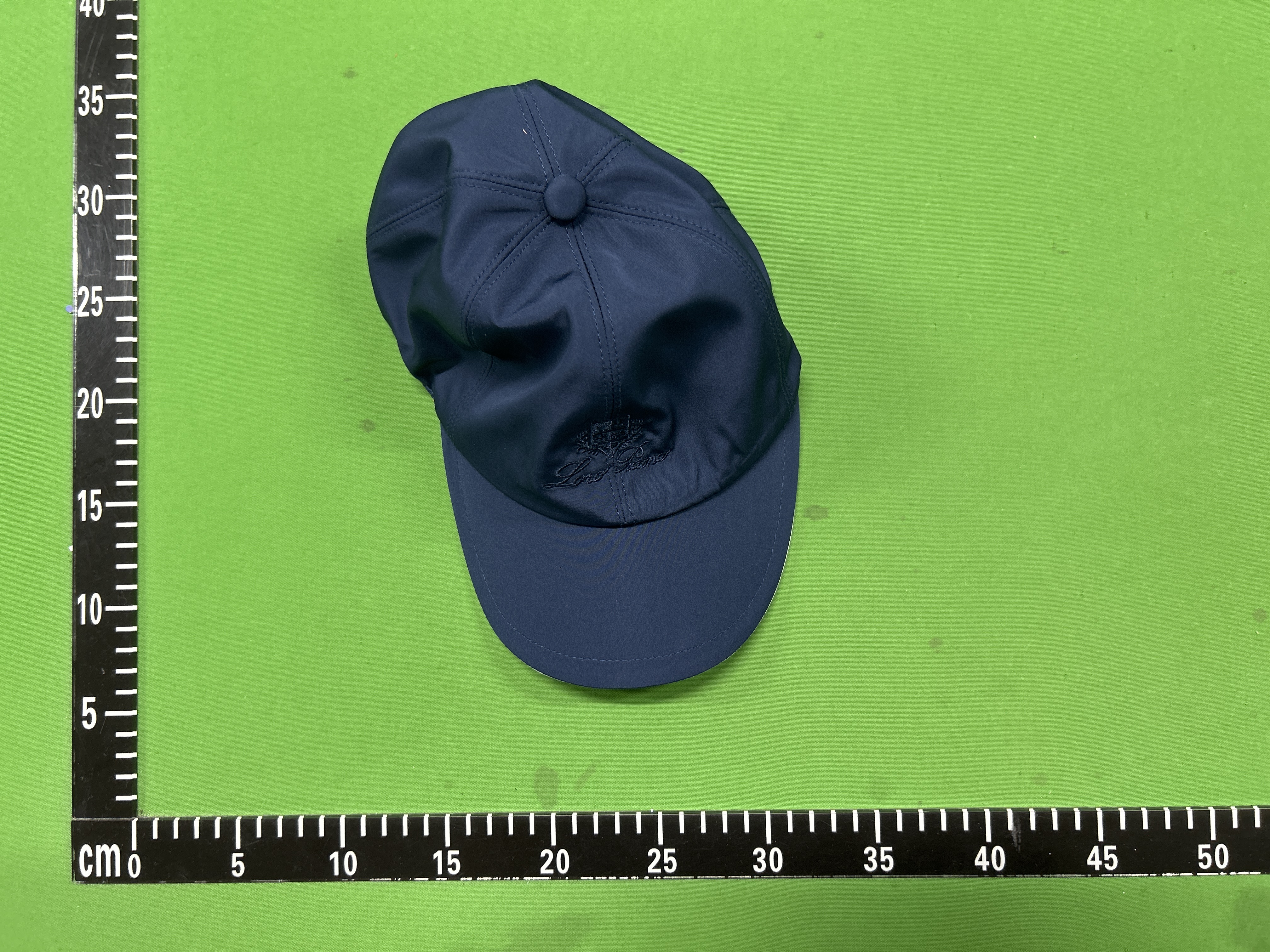 Foto QC 1 de Loro Piana Logo Cap Black