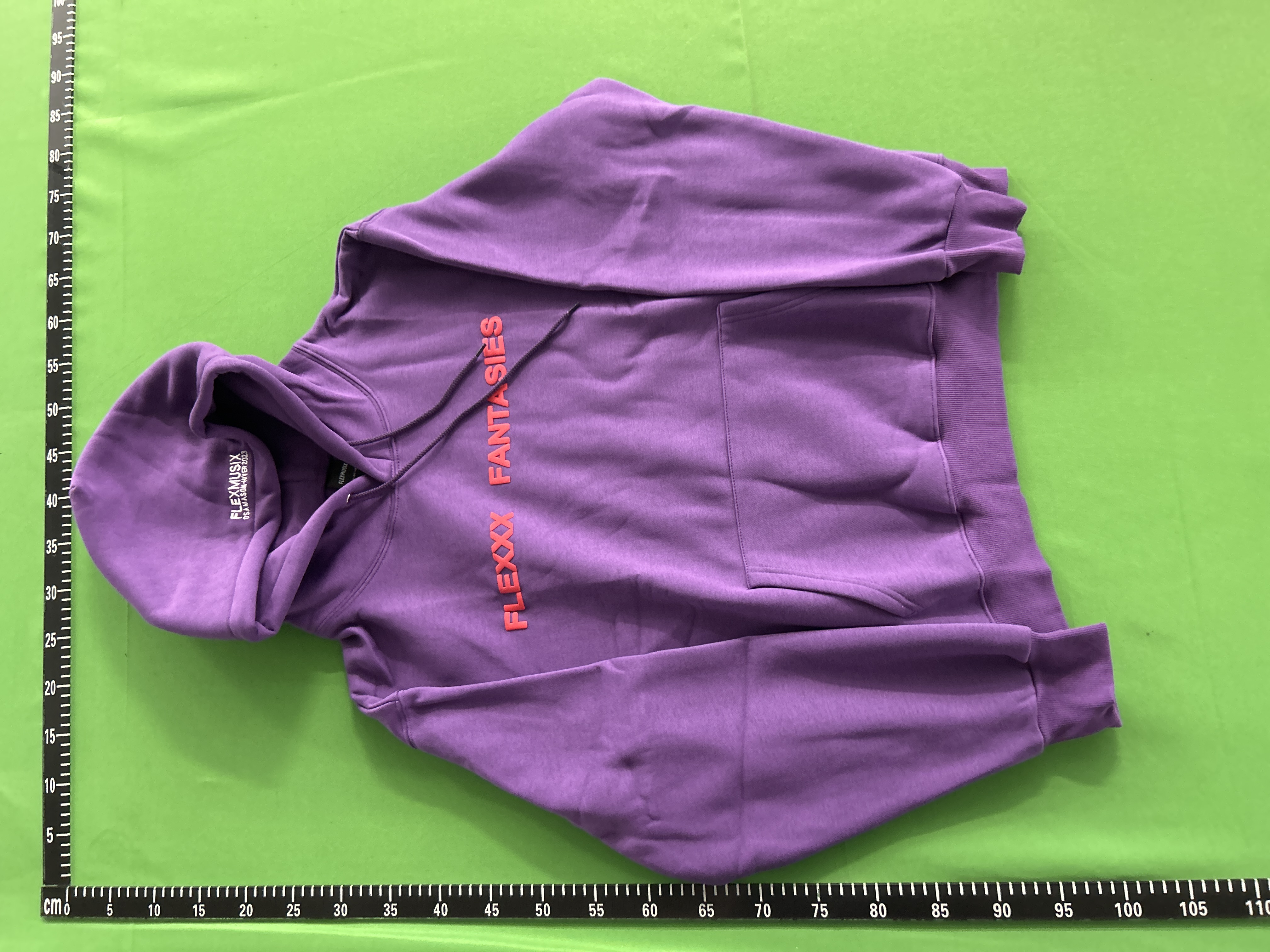 Foto QC 7 de Osamason Flexmusix Hoodie Total Fucking Flex Black