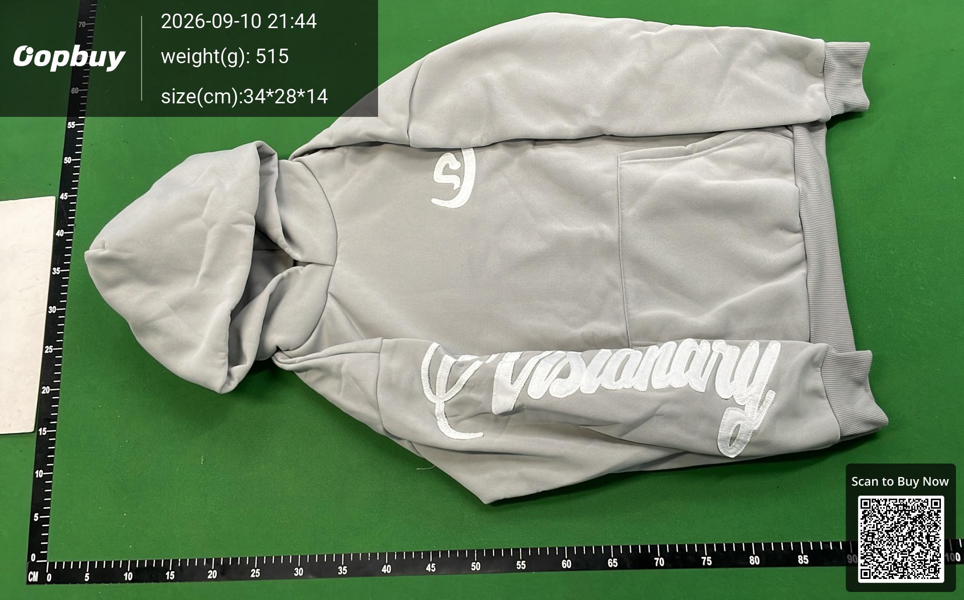 Foto QC 2 de Syna Logo Sweatpants Flared Split Hem Grey