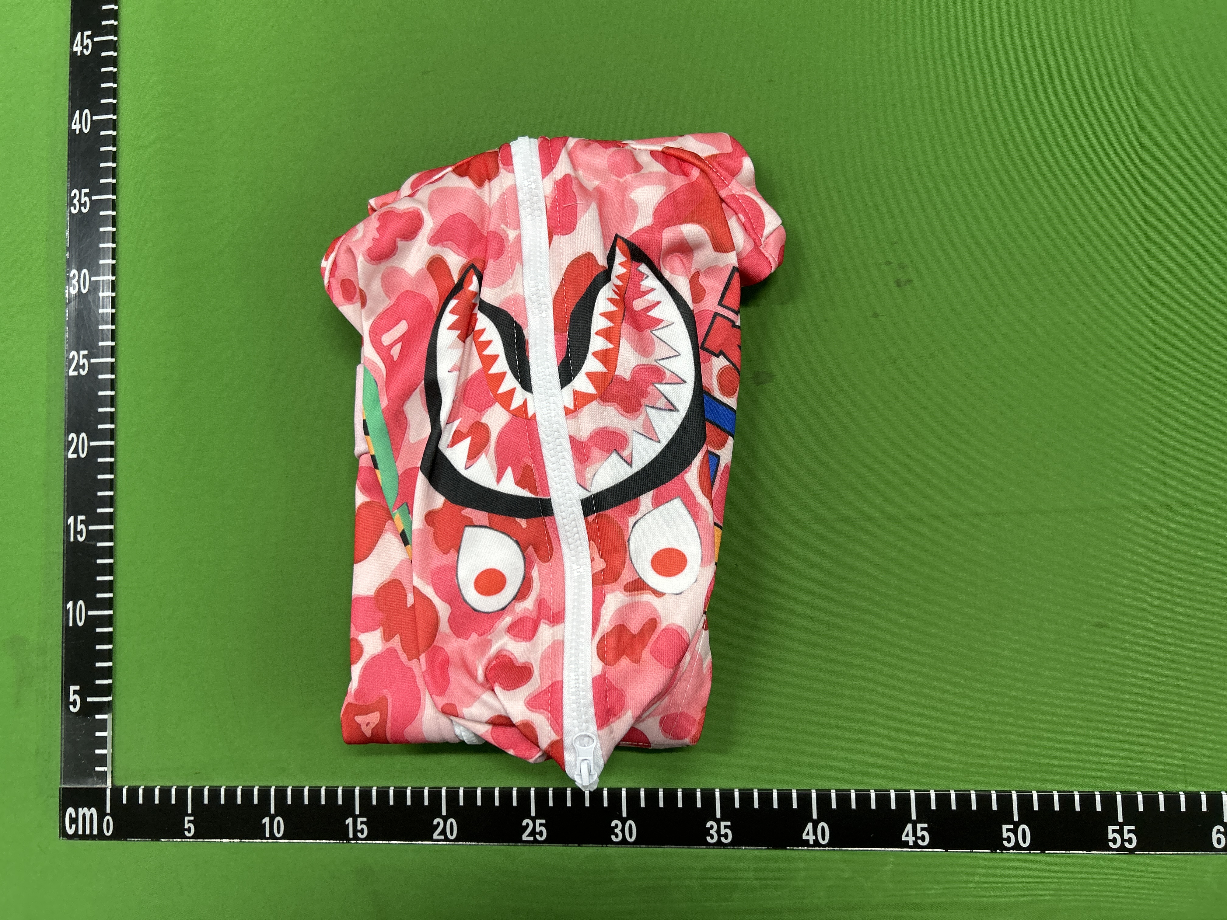 Foto QC 5 de BAPE Color Camo Shark Full Zip Hoodie Red