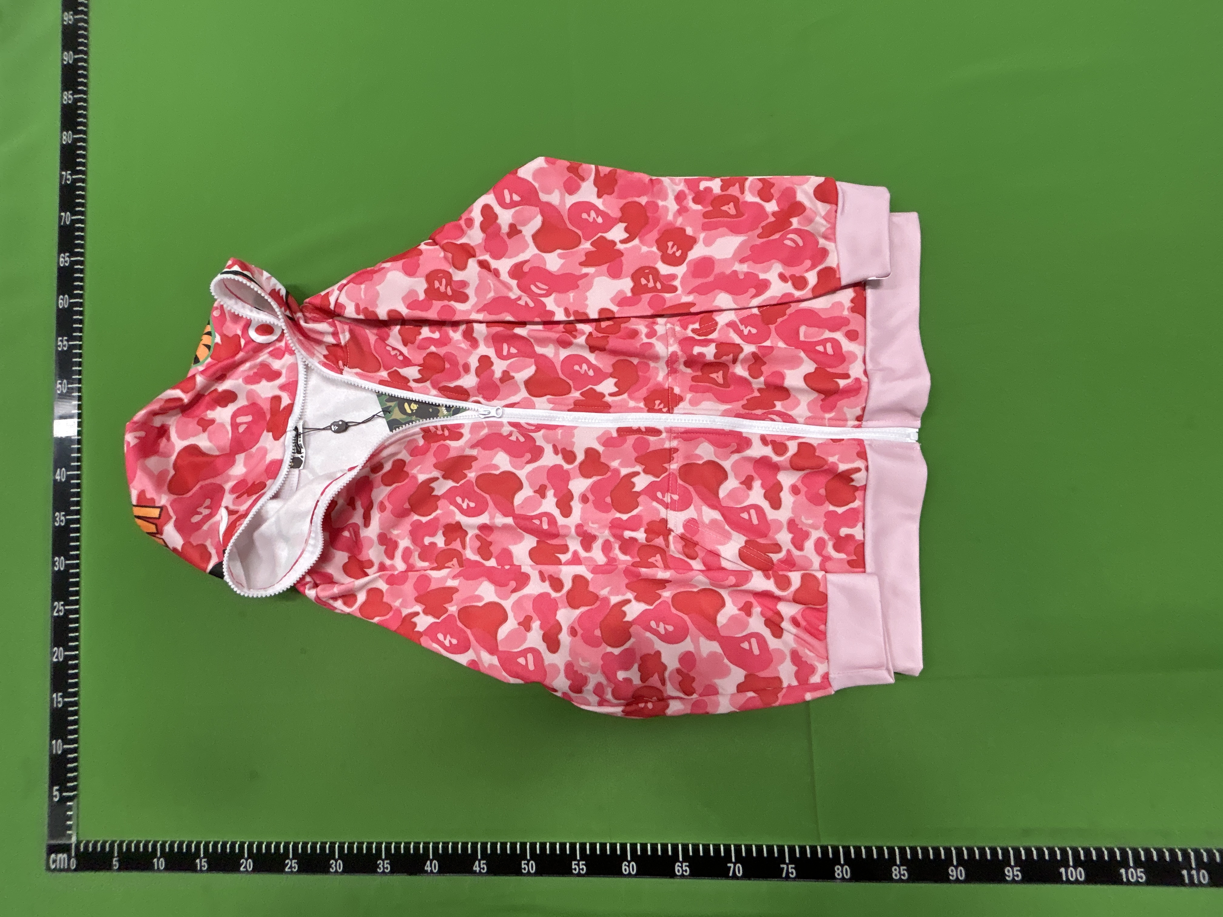 Foto QC 6 de BAPE Color Camo Shark Full Zip Hoodie Red