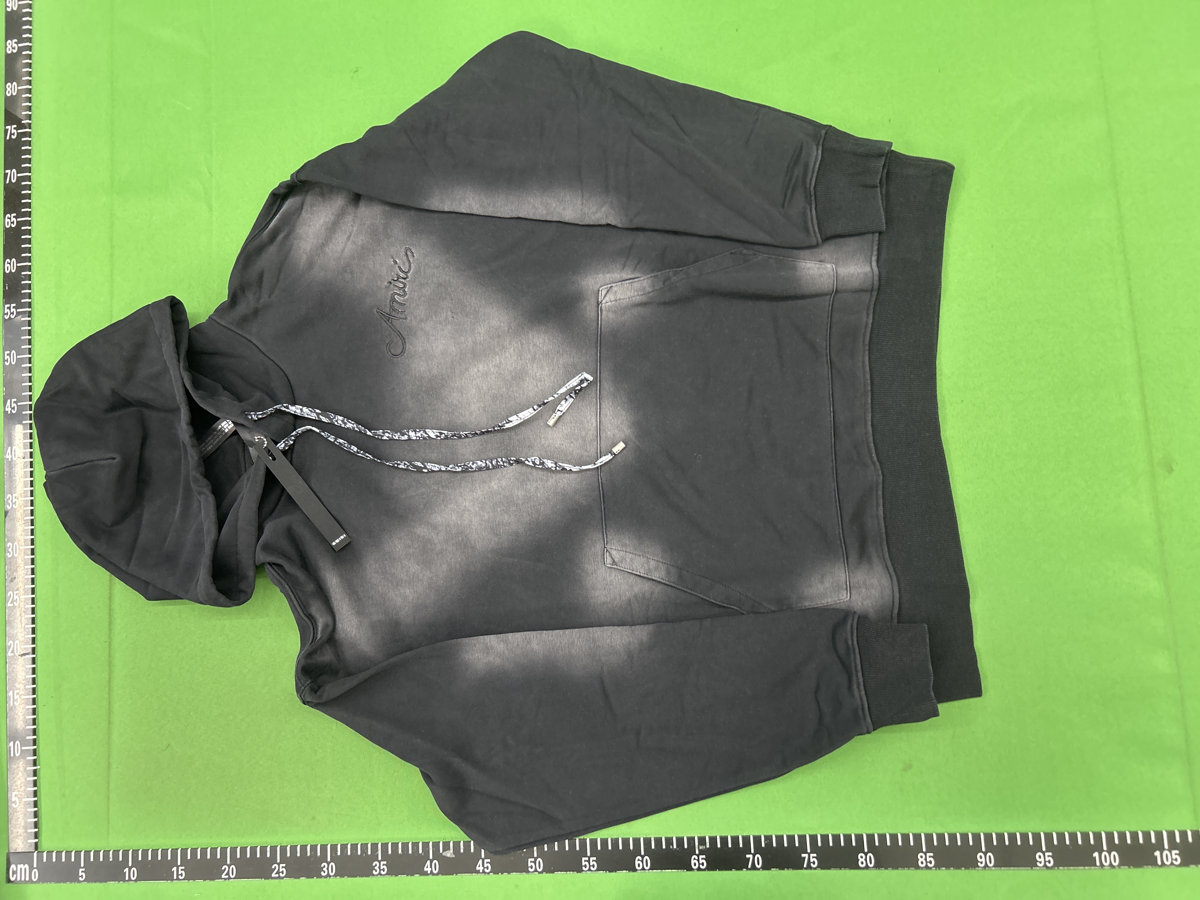 Foto QC 6 de Amiri Angel Sweatpants Wide Leg Teal