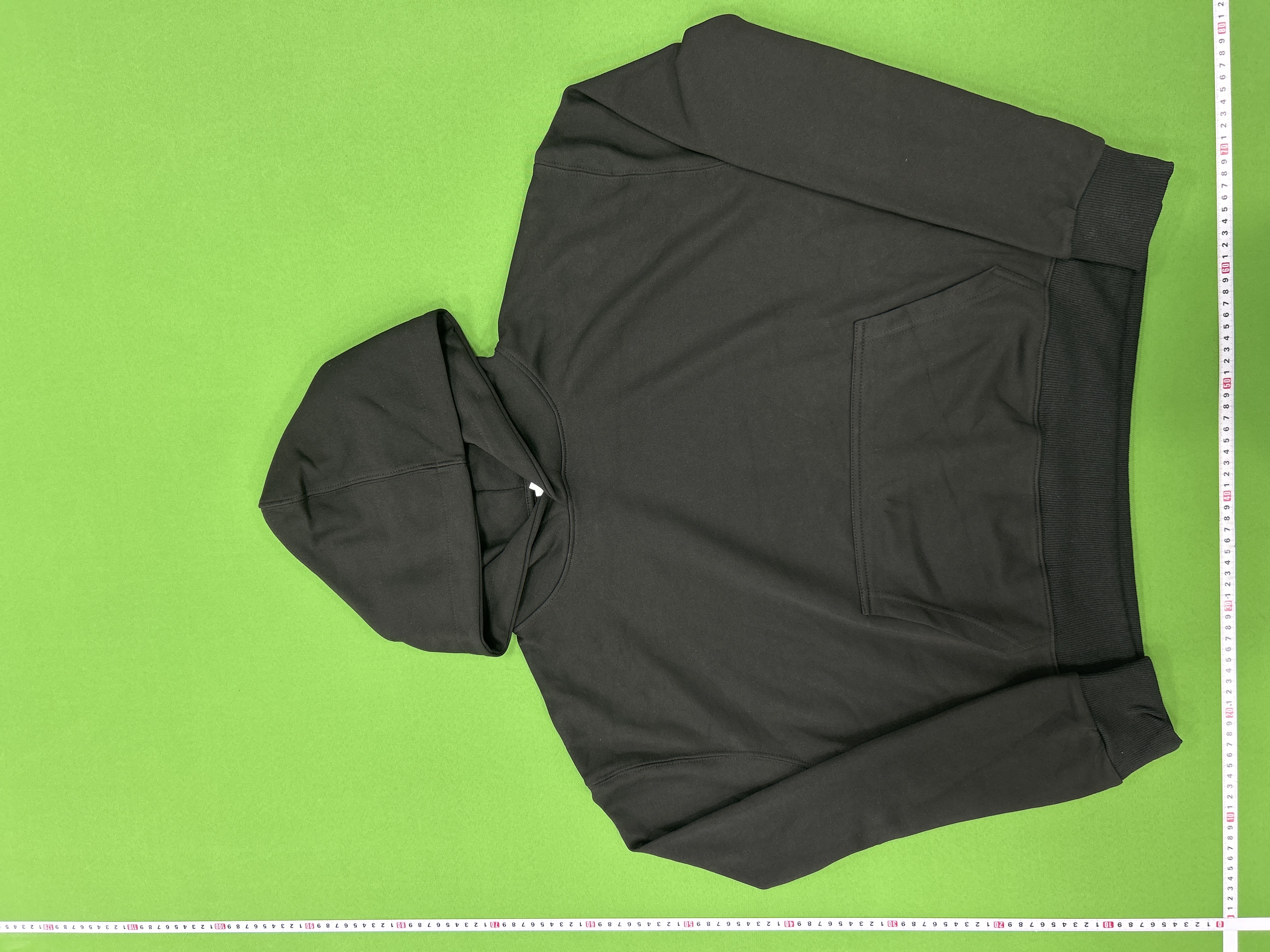 Foto QC 7 de Unbranded Heavyweight Cropped Boxy Hooded Sweater Navy