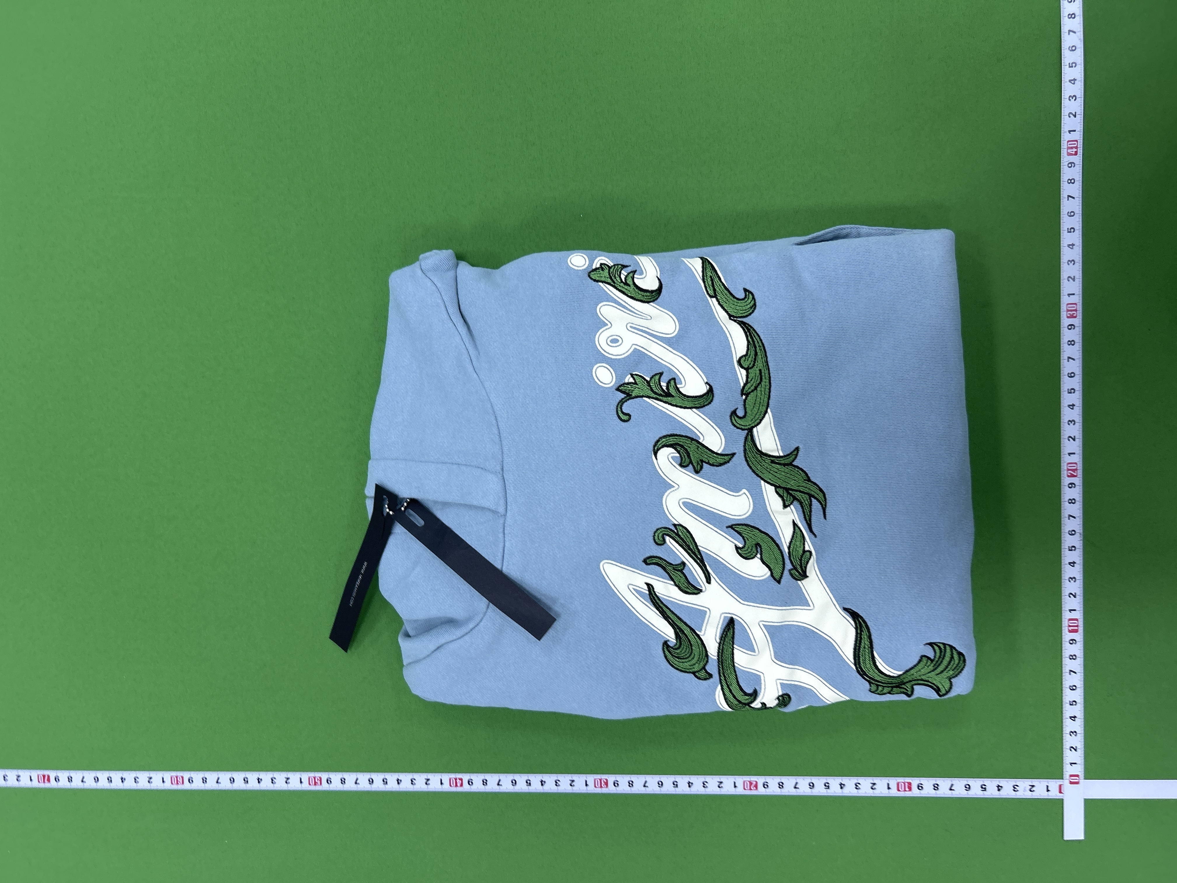 Foto QC 1 de Amiri Angel Sweatpants Wide Leg Teal