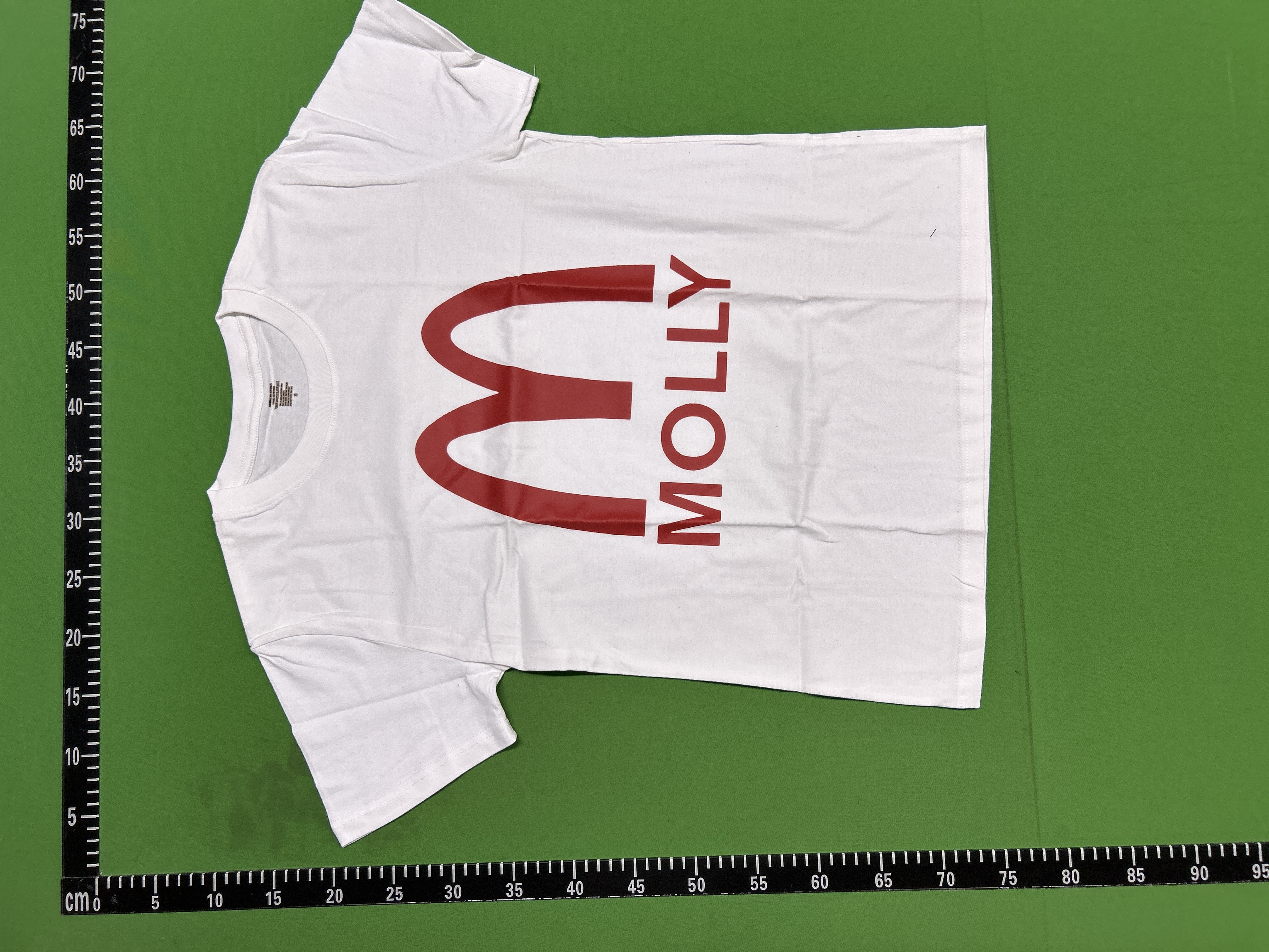 Foto QC 3 de Other McDonald's Molly Logo T-shirt White