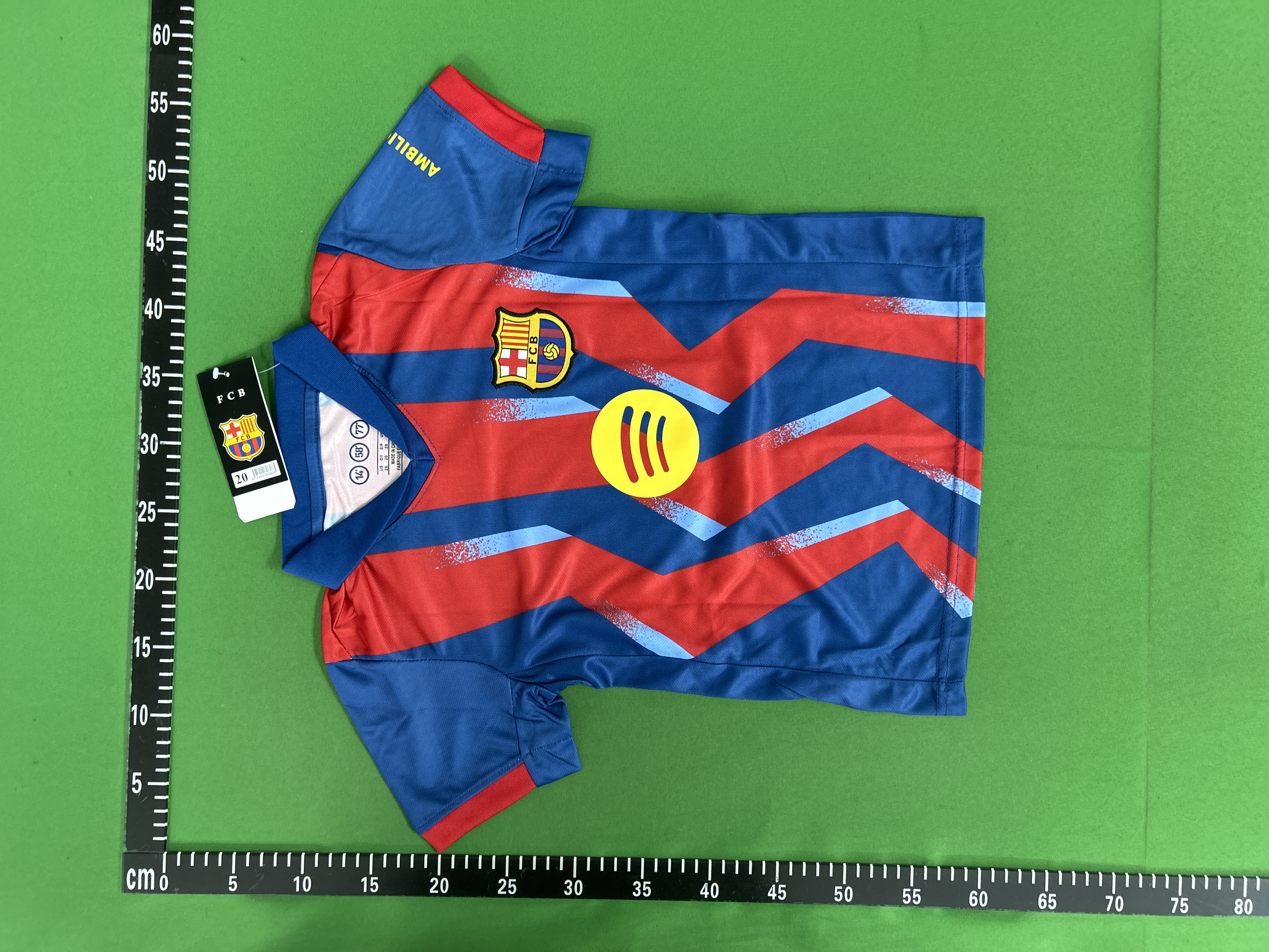 Foto QC 2 de Nike FC Barcelona 2025/26 Fourth Kit Set Gym Blue/Salsa Red
