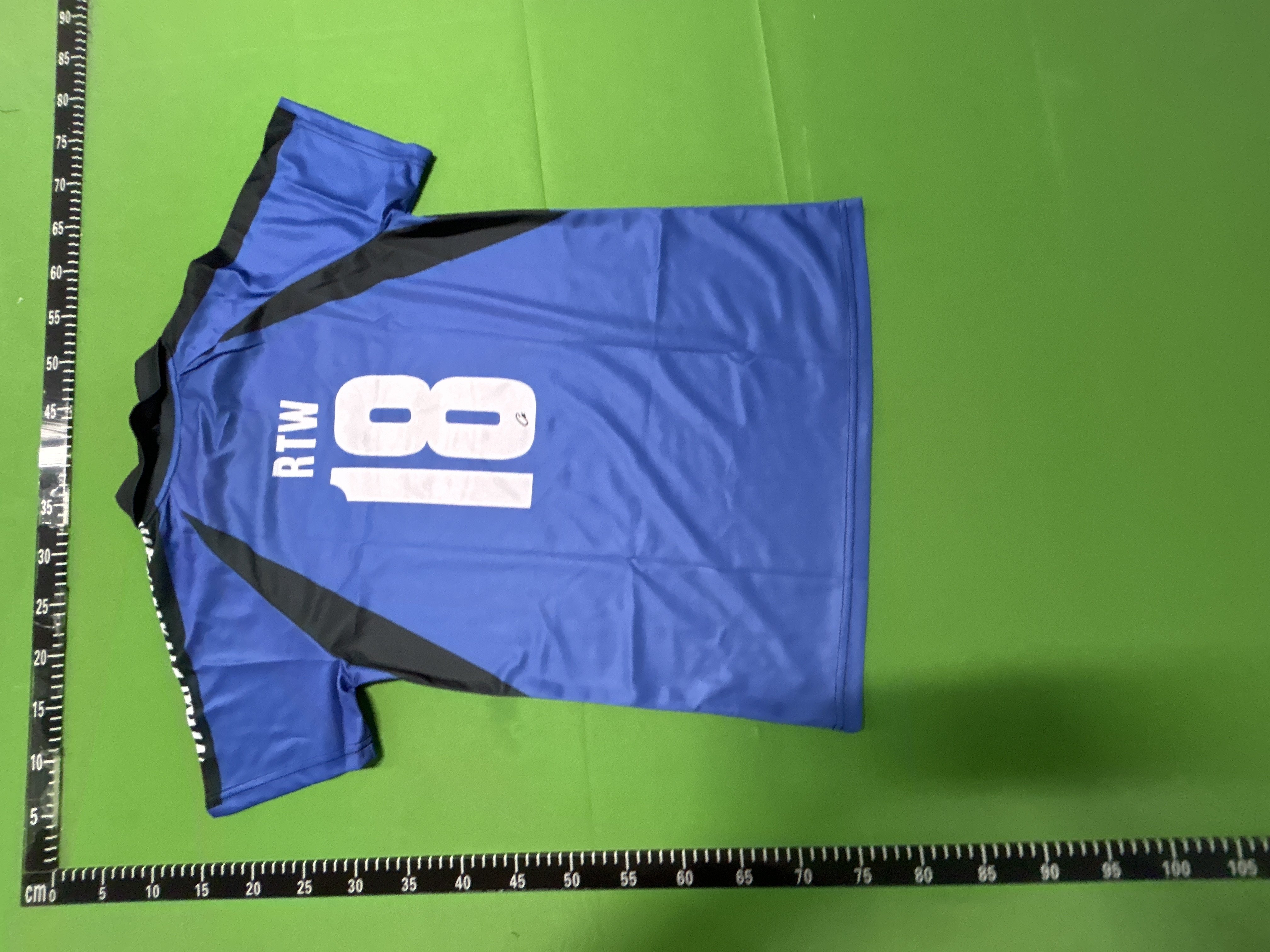 Foto QC 4 de Corteiz Allstarz Football Jersey Baby Blue