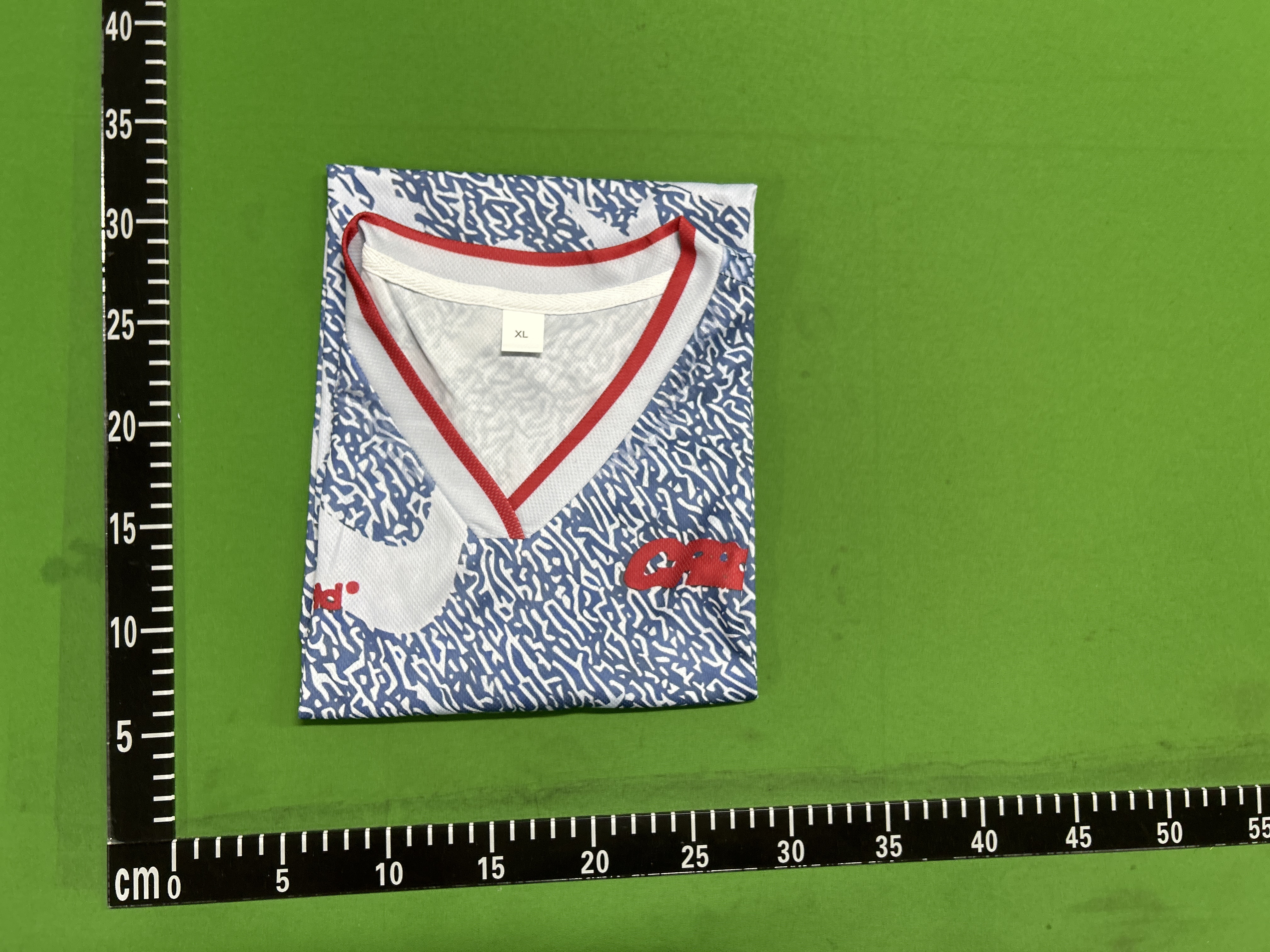 Foto QC 5 de Corteiz Allstarz Football Jersey Baby Blue
