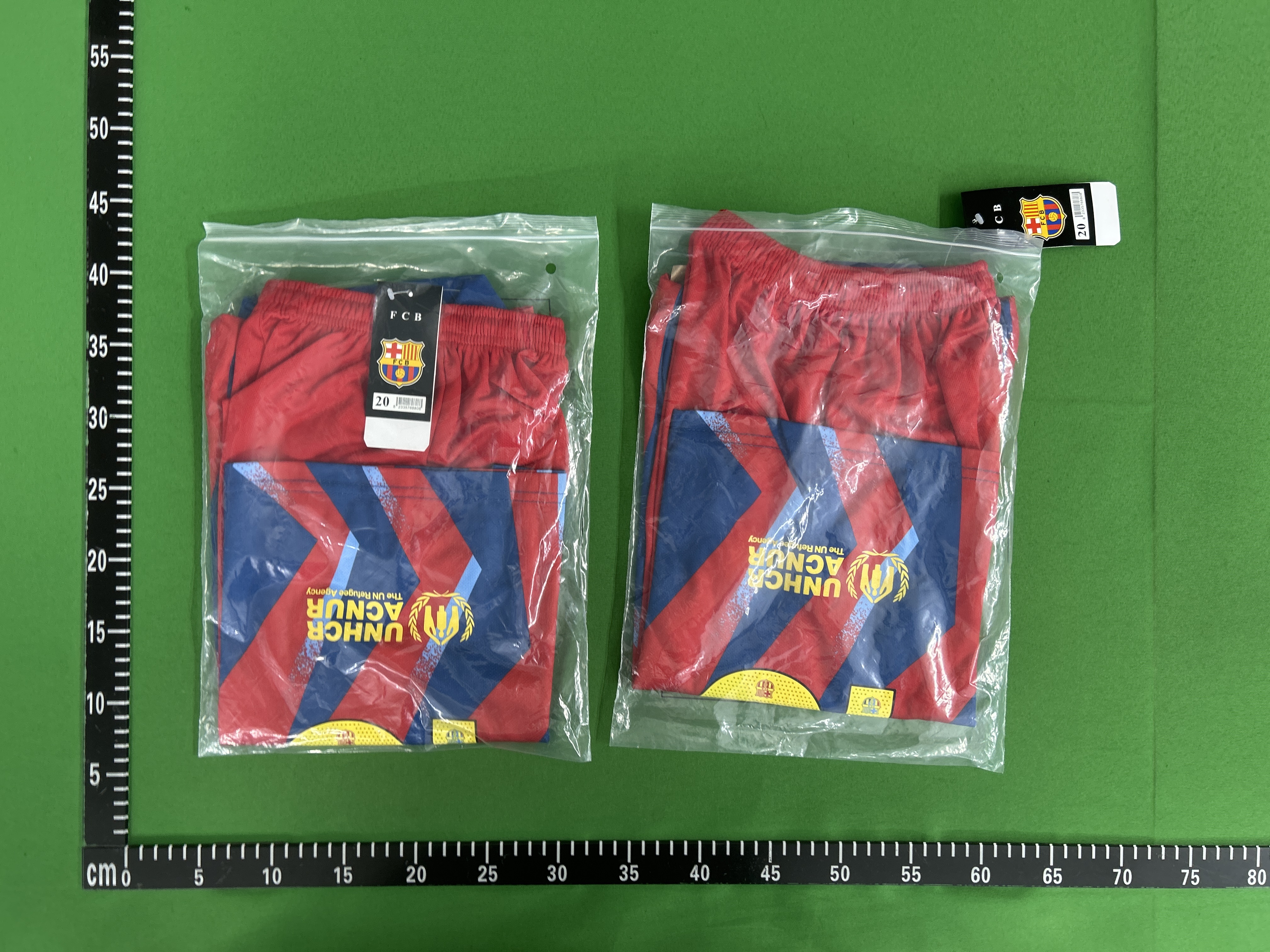 Foto QC 1 de Nike FC Barcelona 2025/26 Fourth Kit Set Gym Blue/Salsa Red