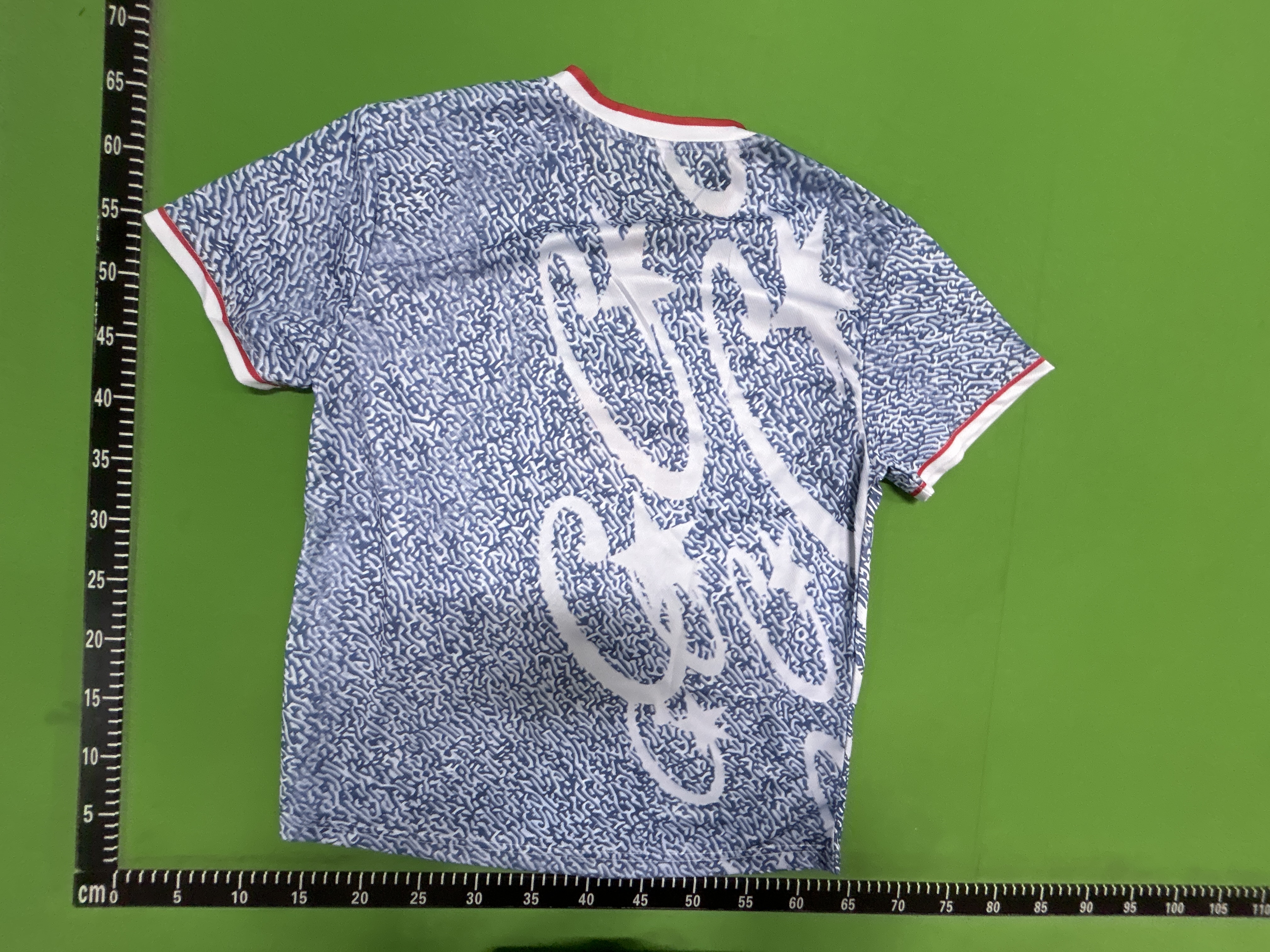 Foto QC 8 de Corteiz Allstarz Football Jersey Baby Blue