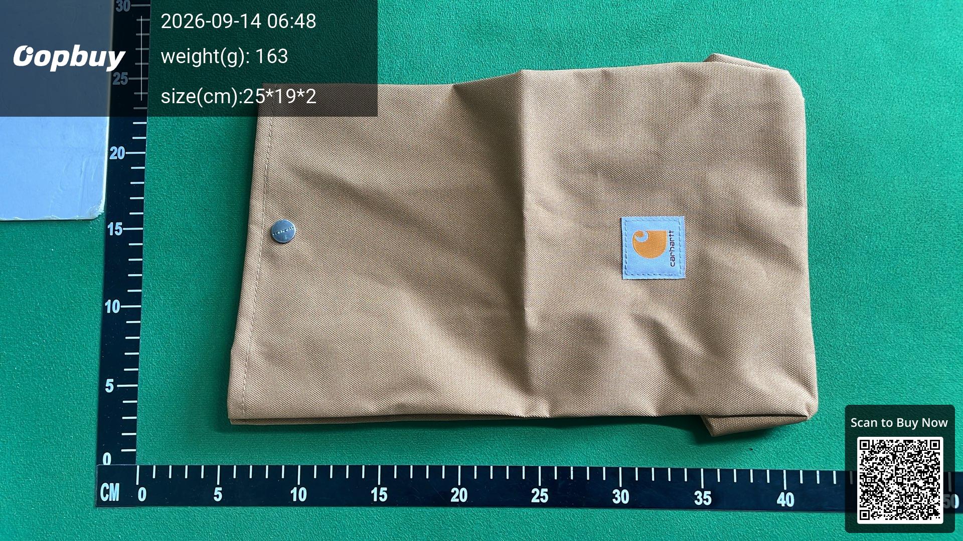 Foto QC 3 de Carhartt WIP Lunch Bag Mend Camo