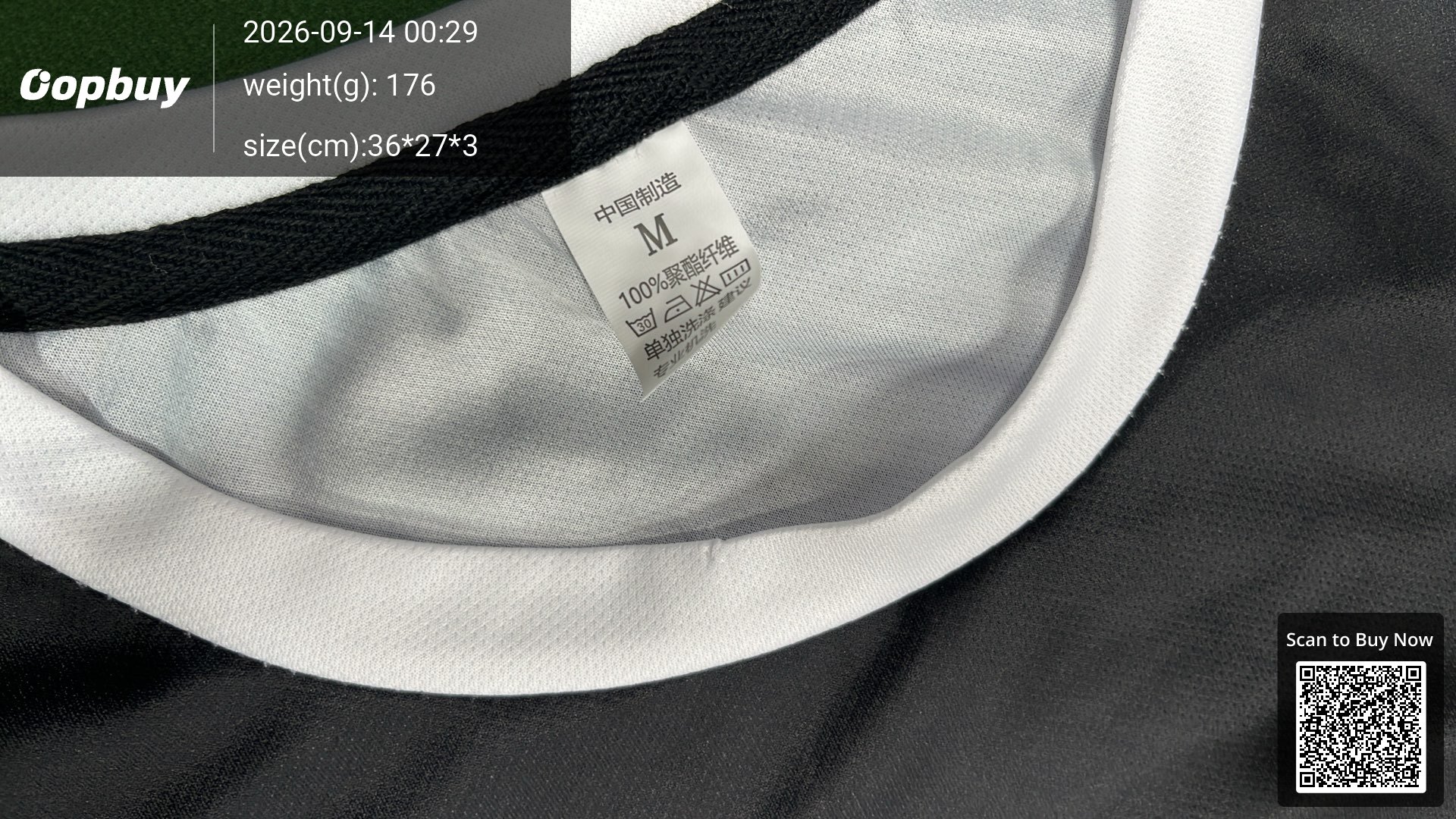 Foto QC 1 de JuL x 90 Minute x D'or et de Platine Rien 100 Rien Ninetta #7 Jersey Black