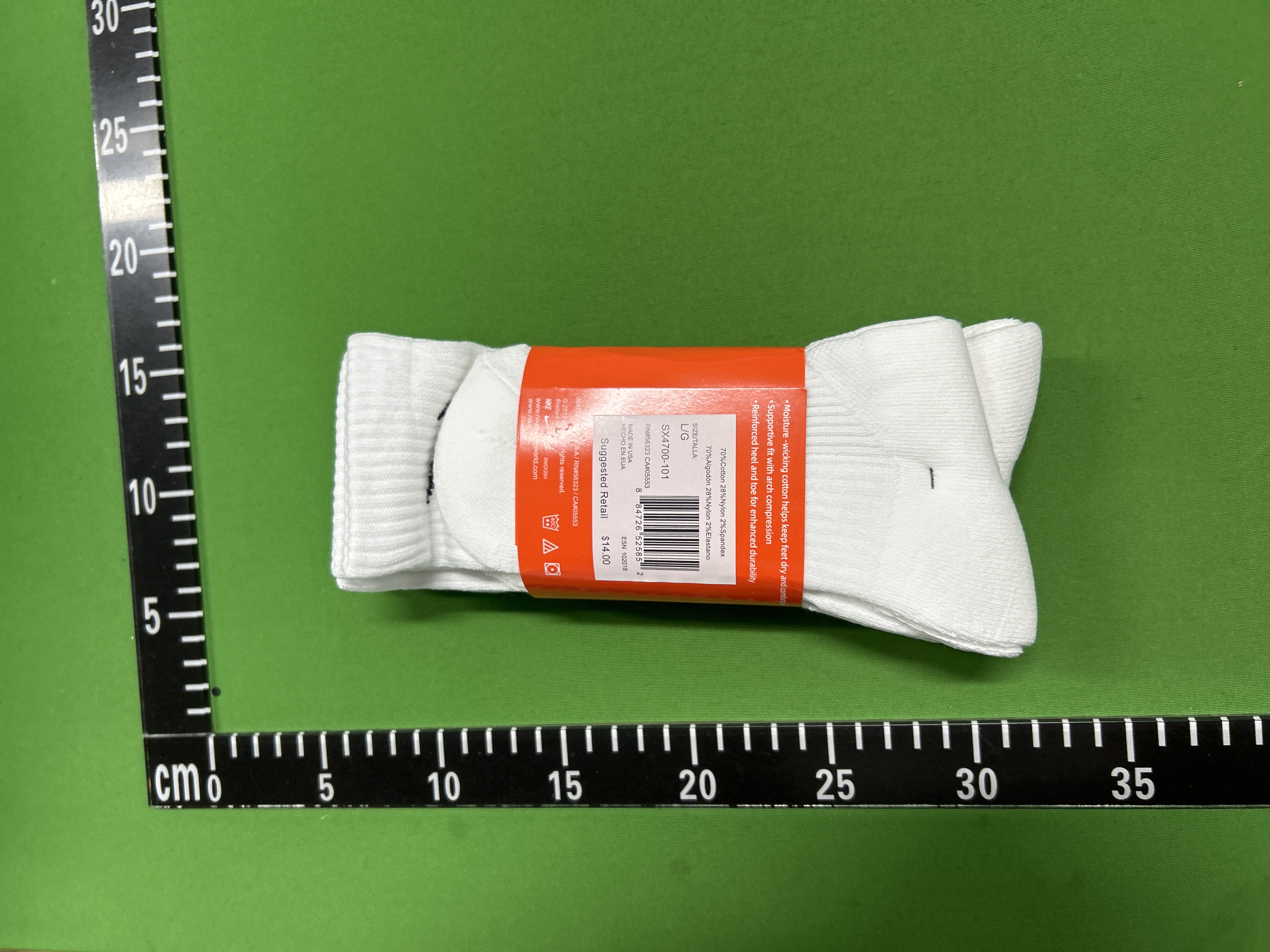 Foto QC 1 de Nike Ankle Socks Sport Breathable Black