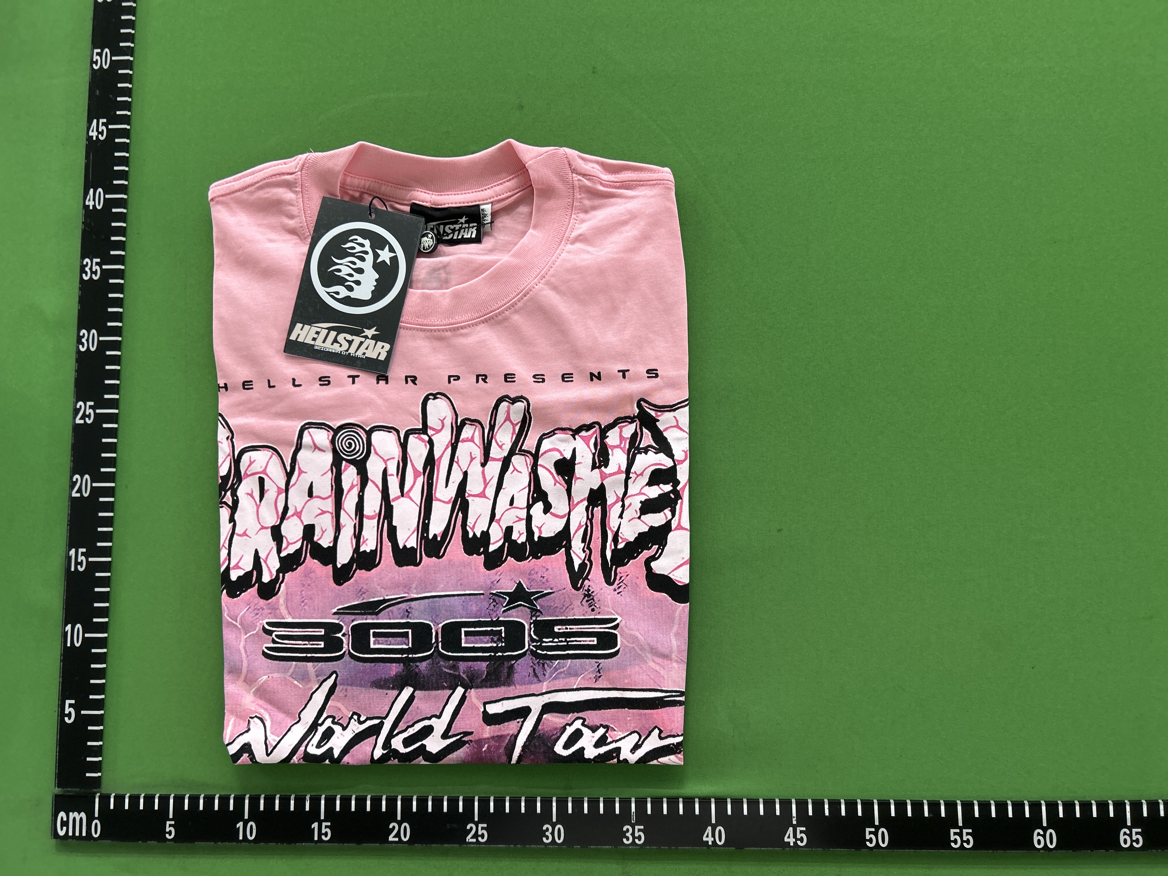 Foto QC 5 de Hellstar Path To Paradise T-shirt Washed Black
