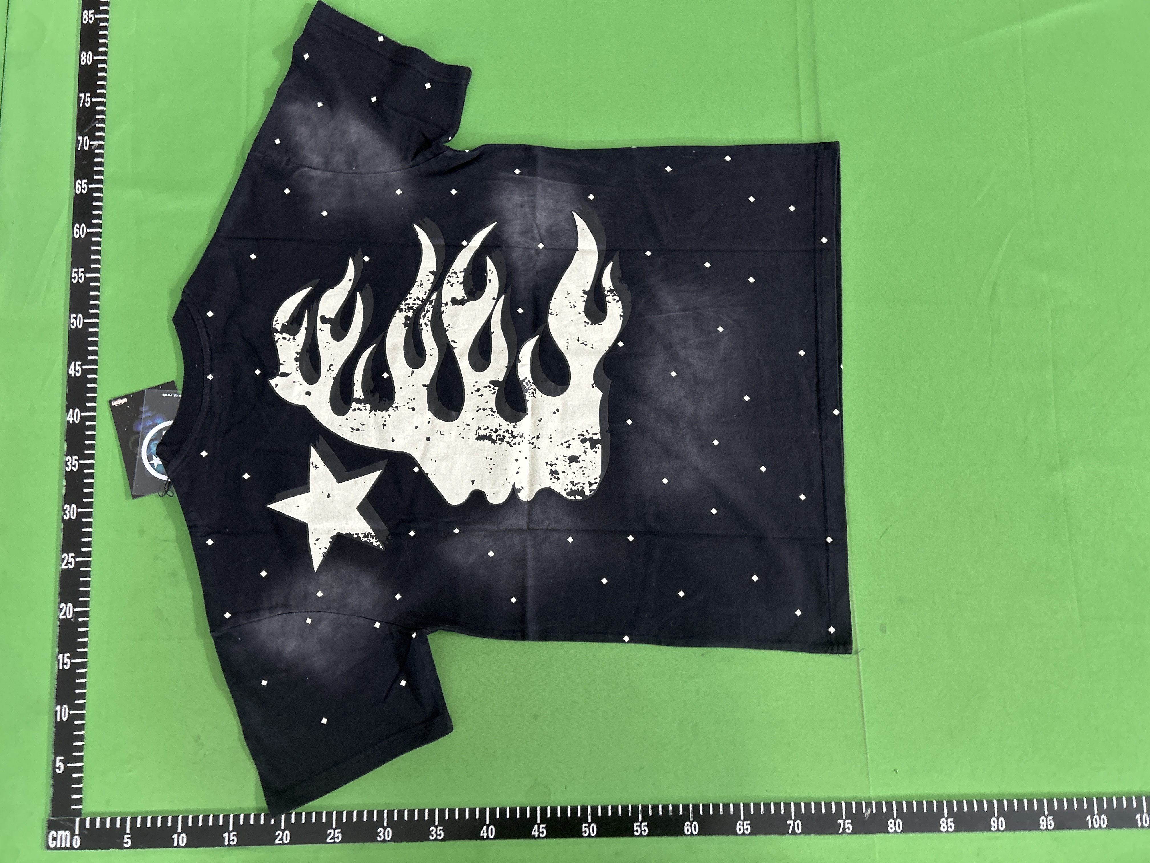 Foto QC 4 de Hellstar Reebok T-shirt Path 2 Paradise Hockey Mask 777 White Black
