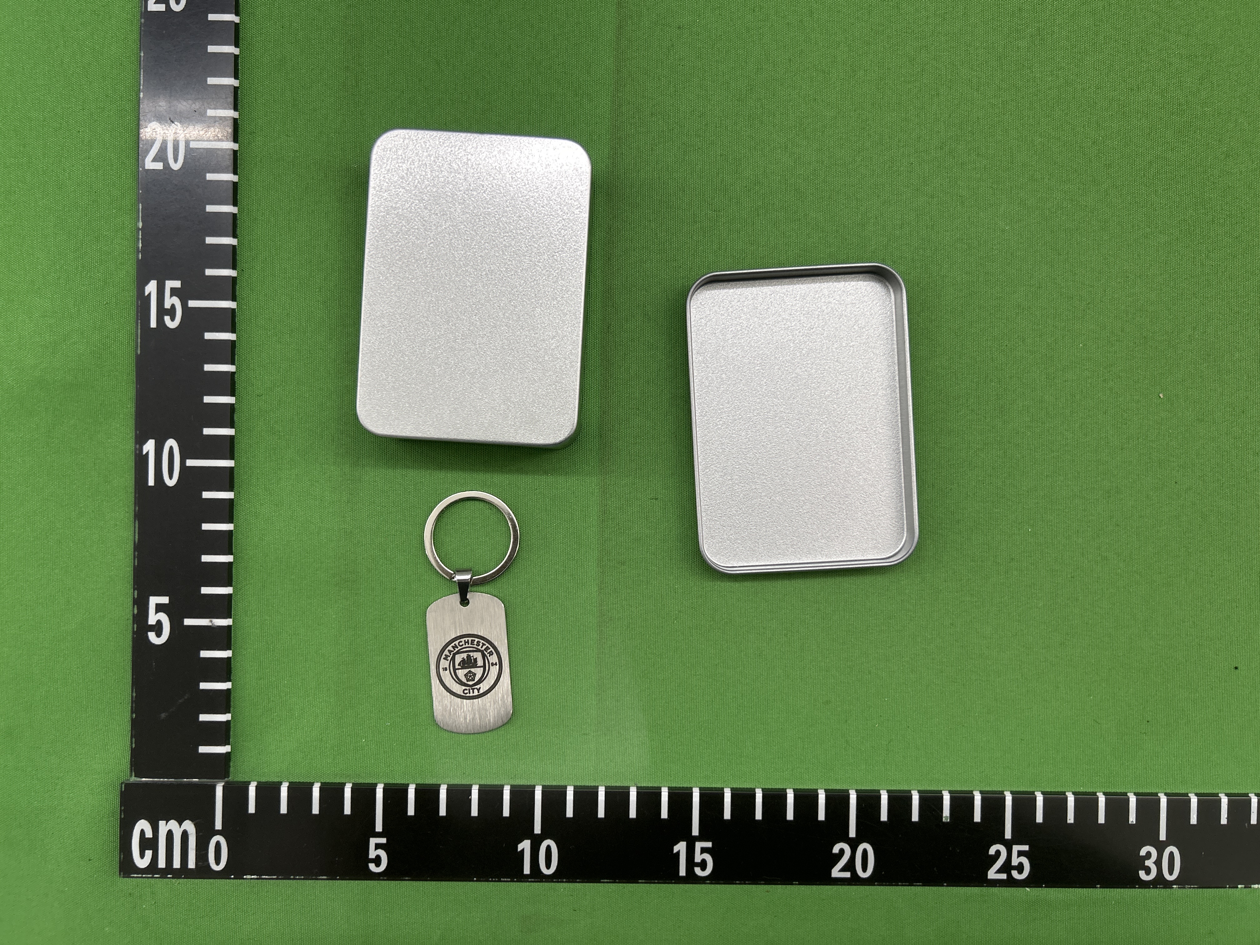 Foto QC 7 de Other FC Barcelona Crest Keychain Bronze