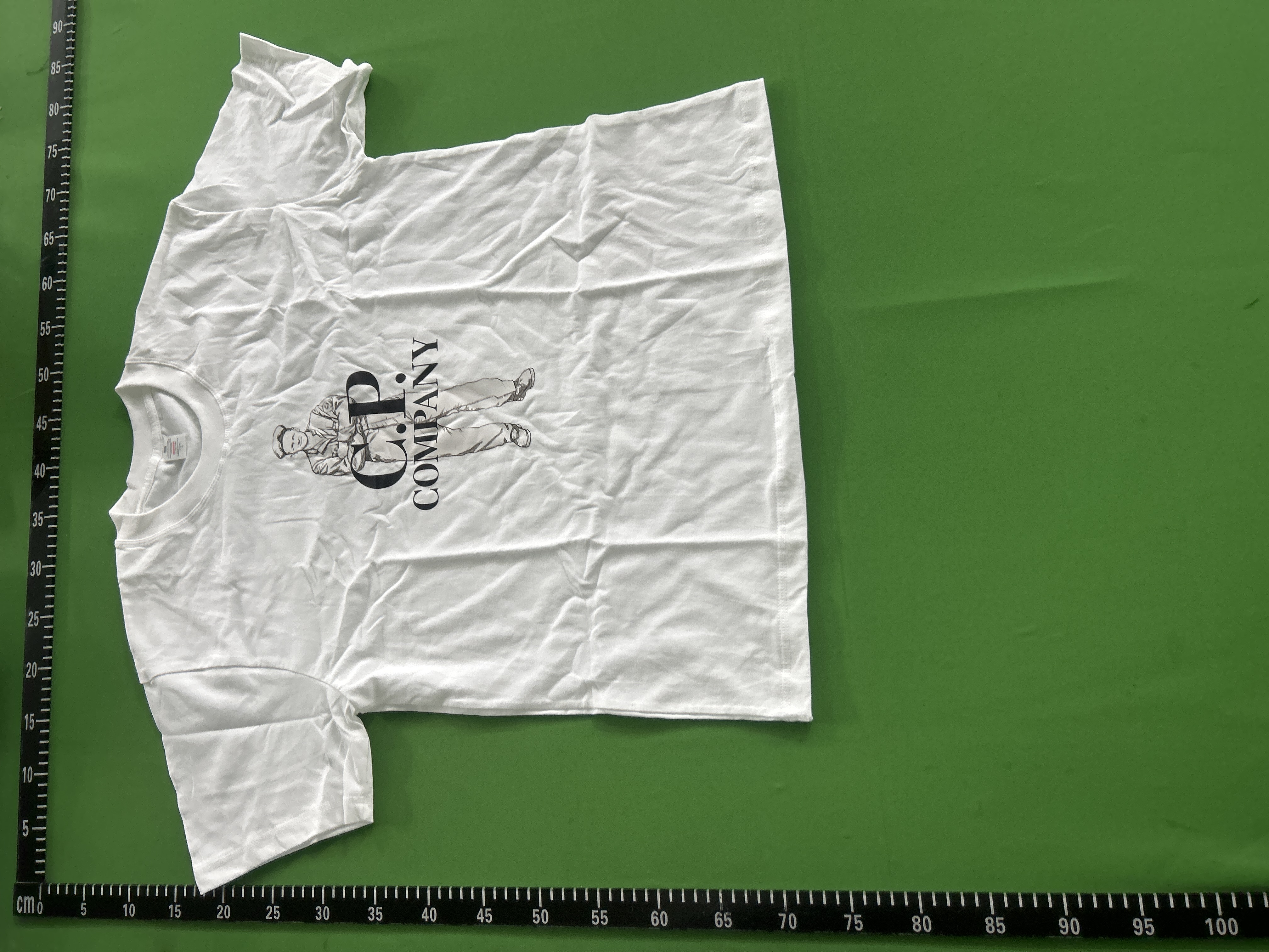 Foto QC 3 de CP Company T-shirt Graphic Logo Black