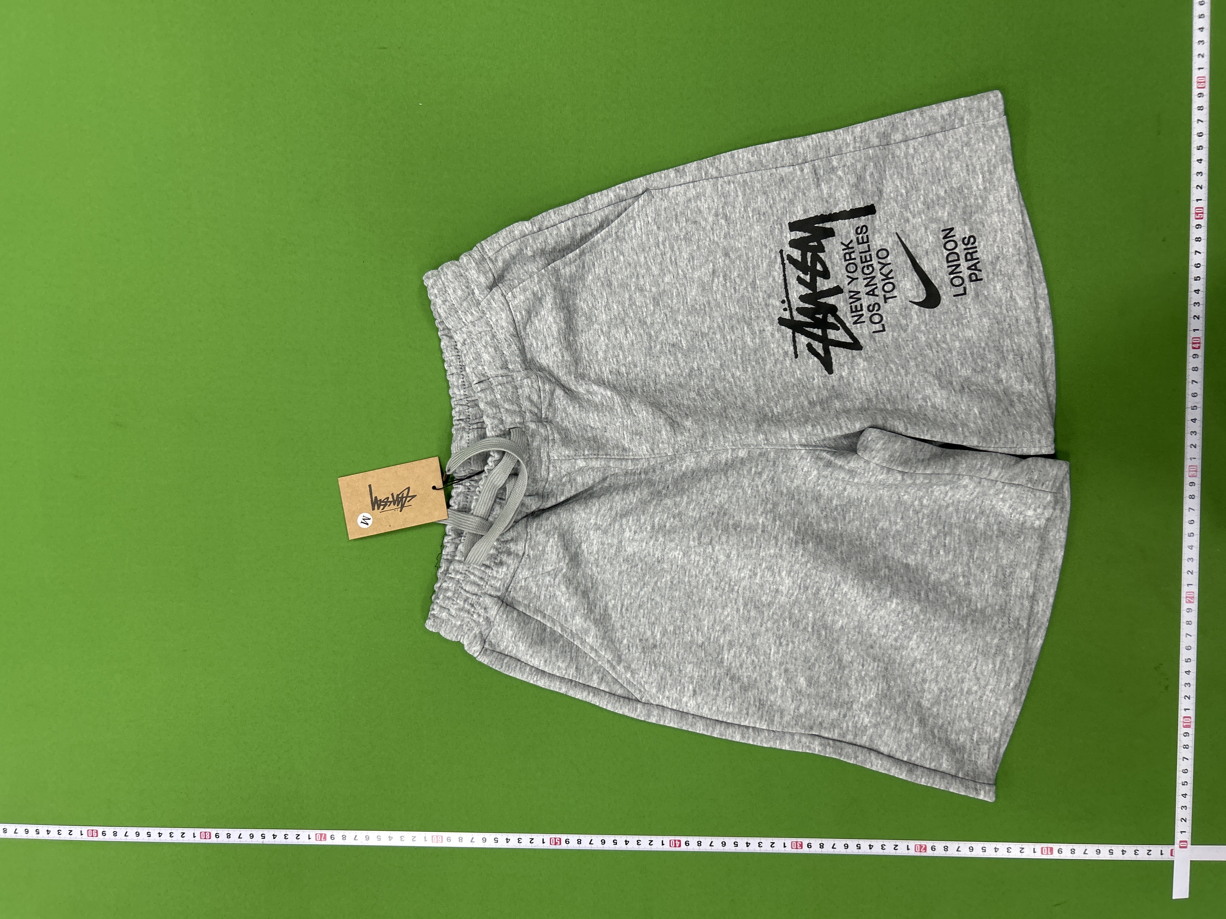 Foto QC 2 de Stussy World Tour Sweat Shorts Black