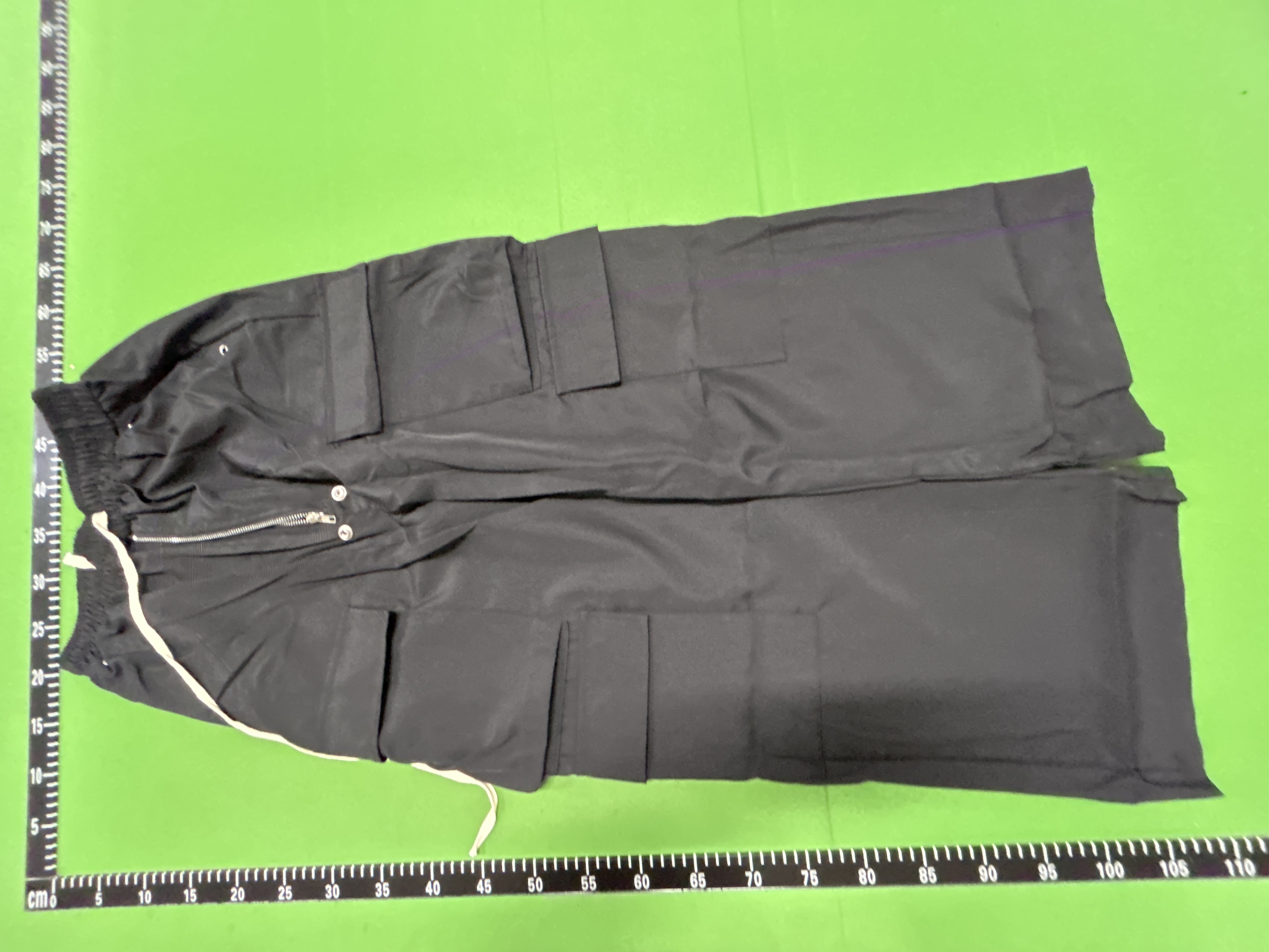 Foto QC 8 de Rick Owens DRKSHDW Double Cargo Jumbo Belas Pants Black