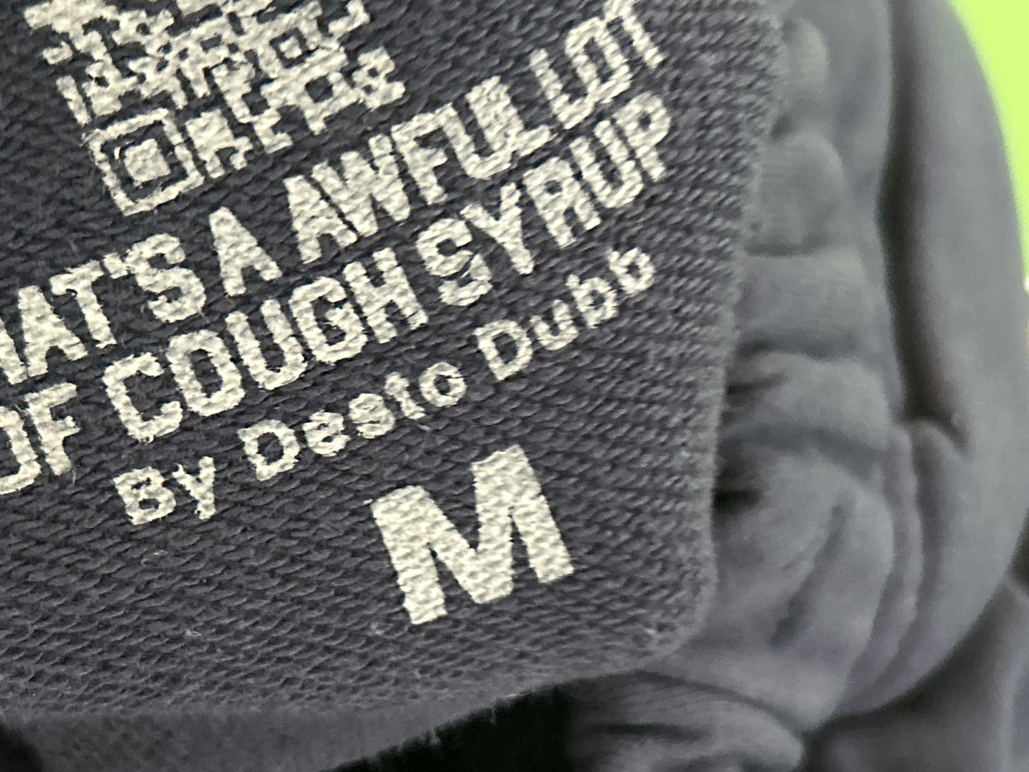 Foto QC 6 de That's A Awful Lot Of Cough Syrup Classic Sweater Hoodie Gamma Blue
