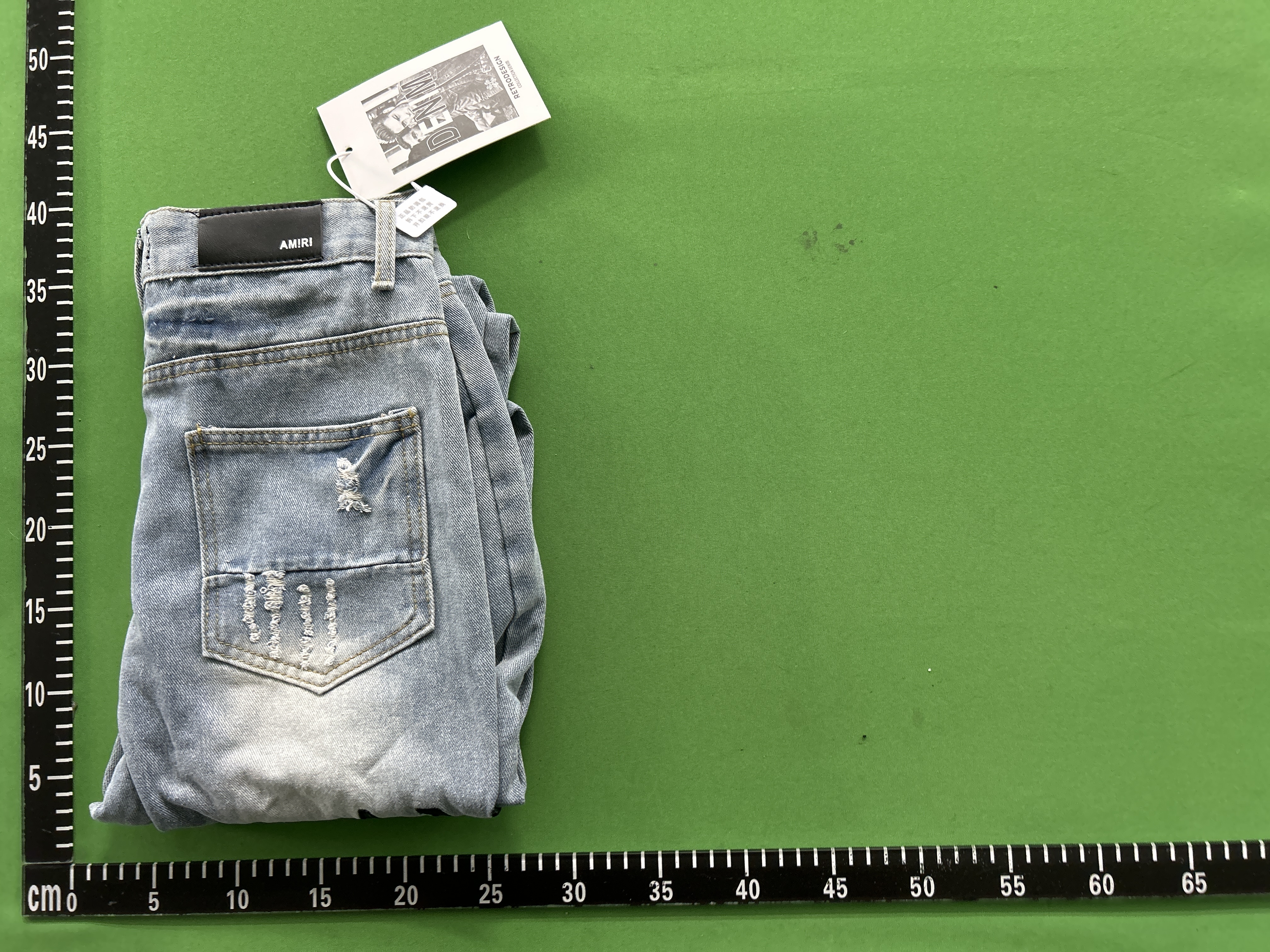 Foto QC 5 de Other Jeans Slim Fit Distressed Patchwork Embroidered Black