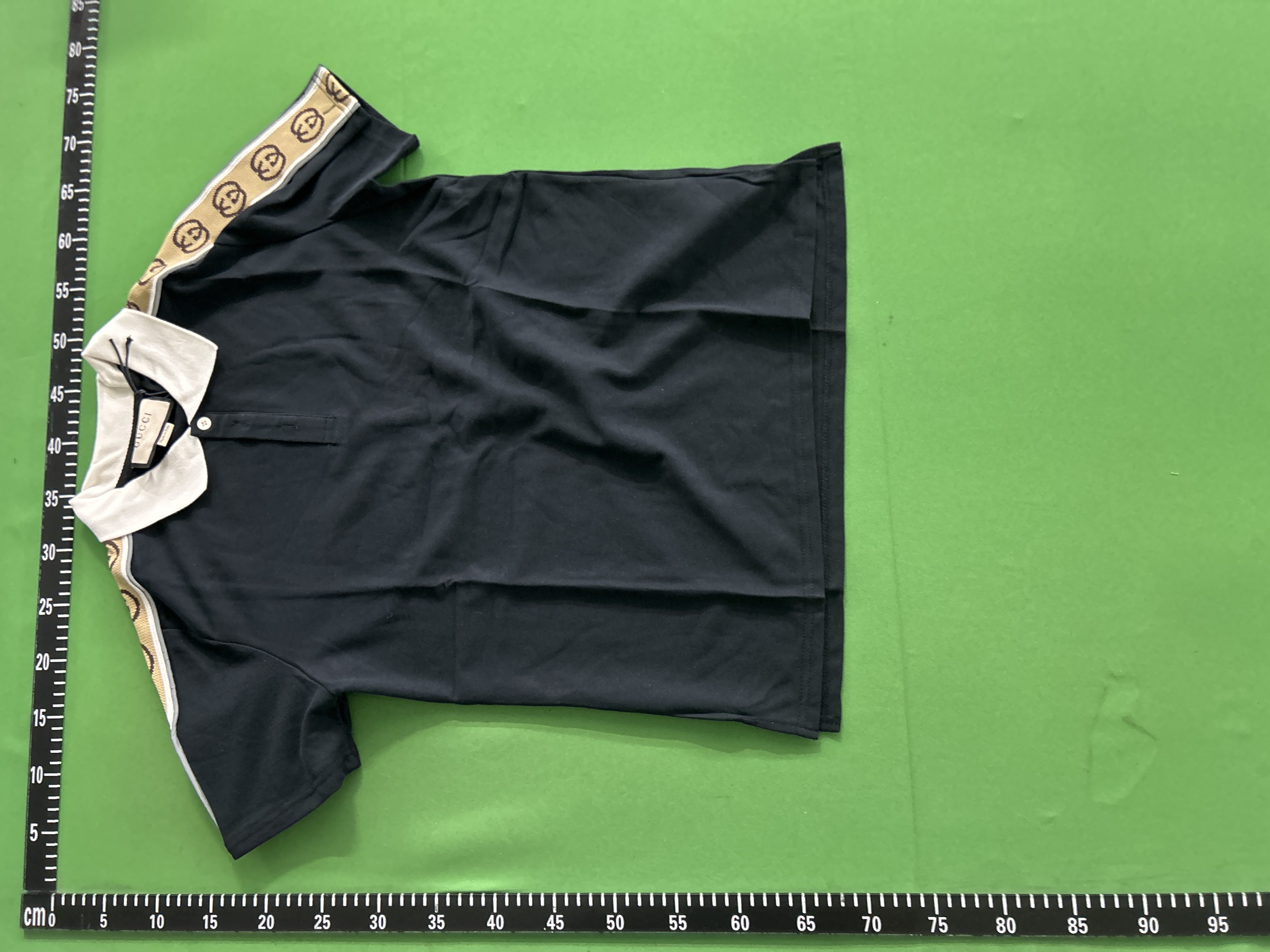 Foto QC 4 de Gucci Jumbo GG Shirt Polo Beige