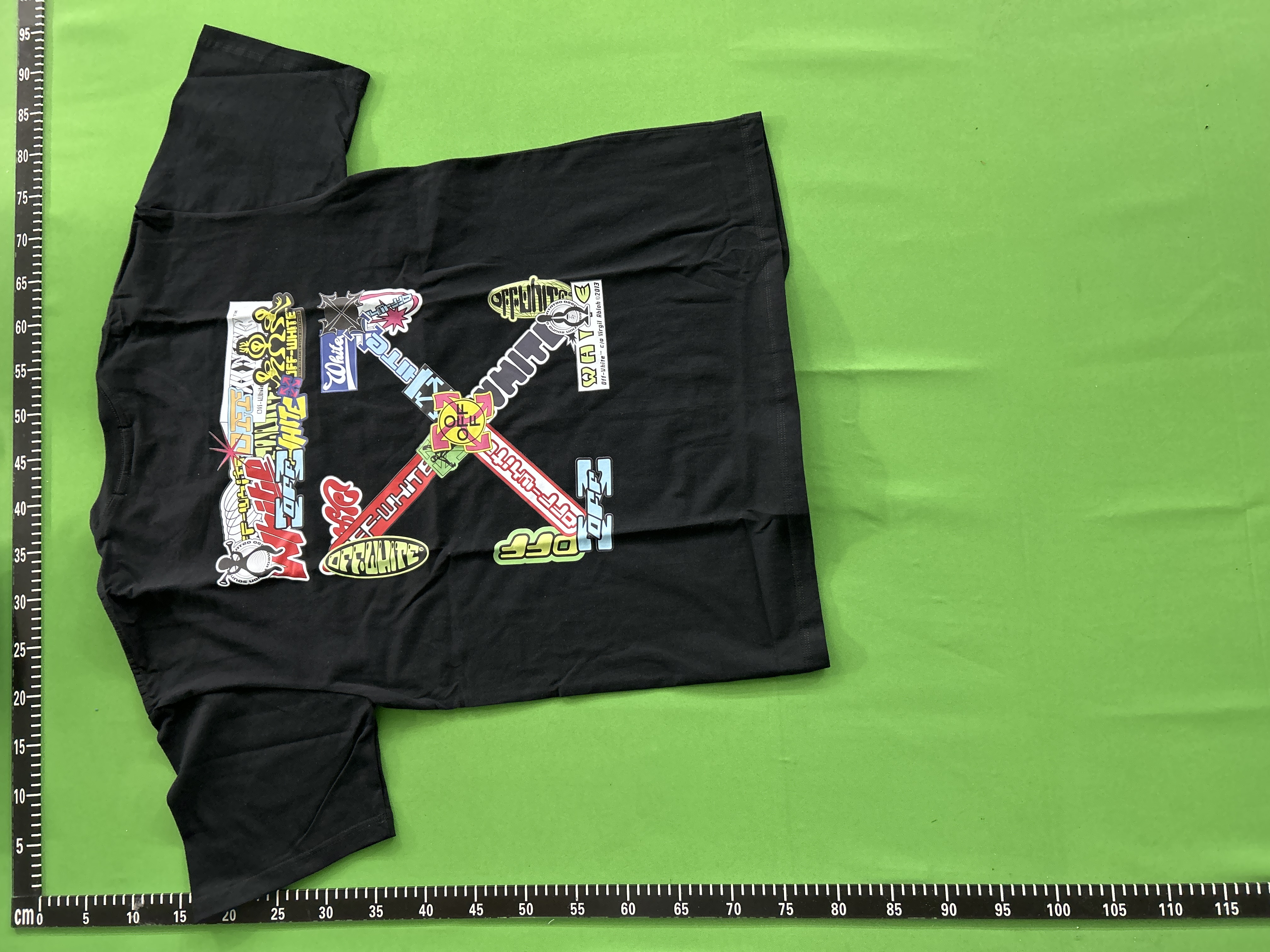 Foto QC 4 de Off-White T-shirt Abloh 23 Blue