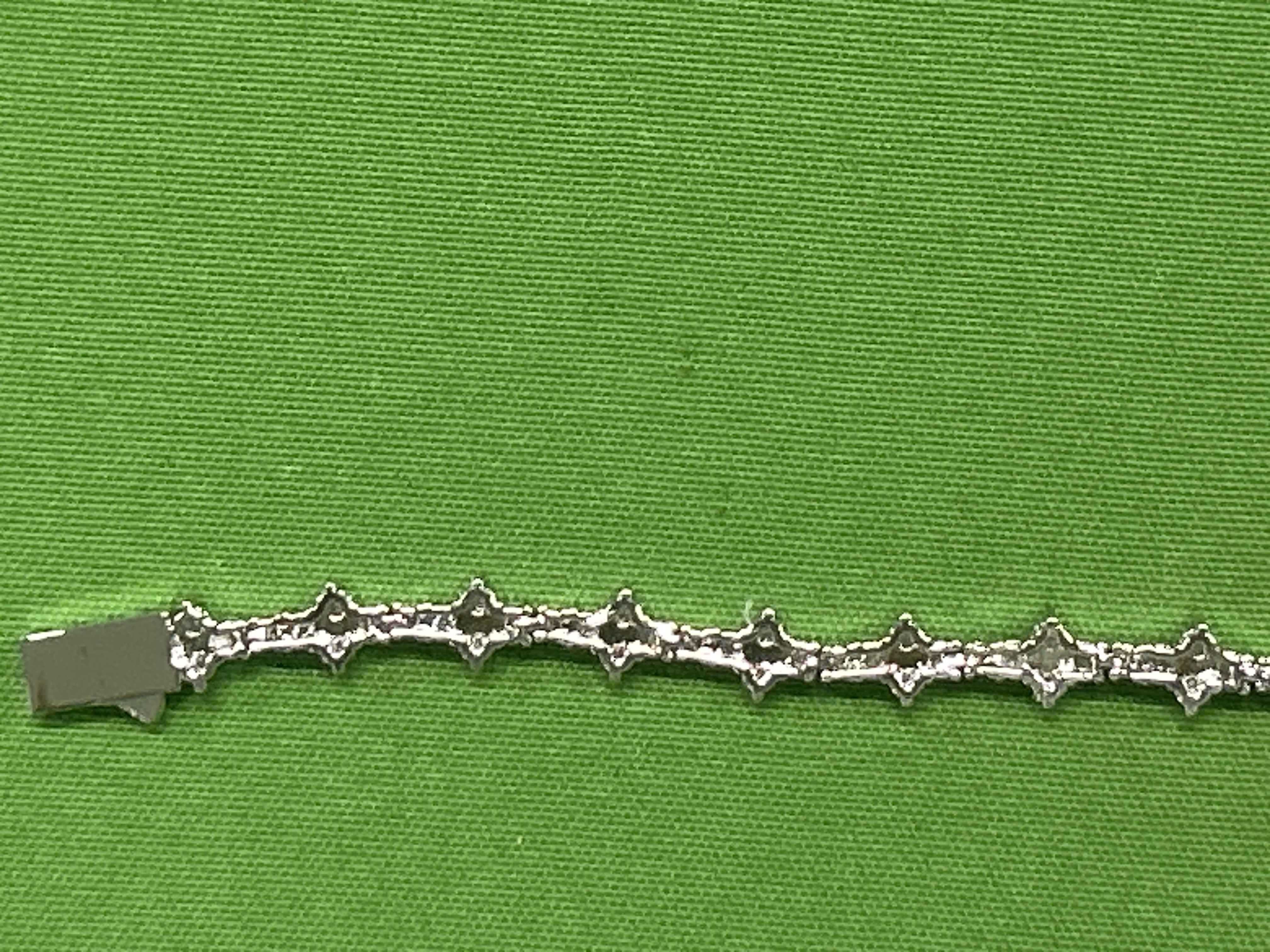 Foto QC 2 de Other Airplane Tennis Bracelet Metal Zircon Silver