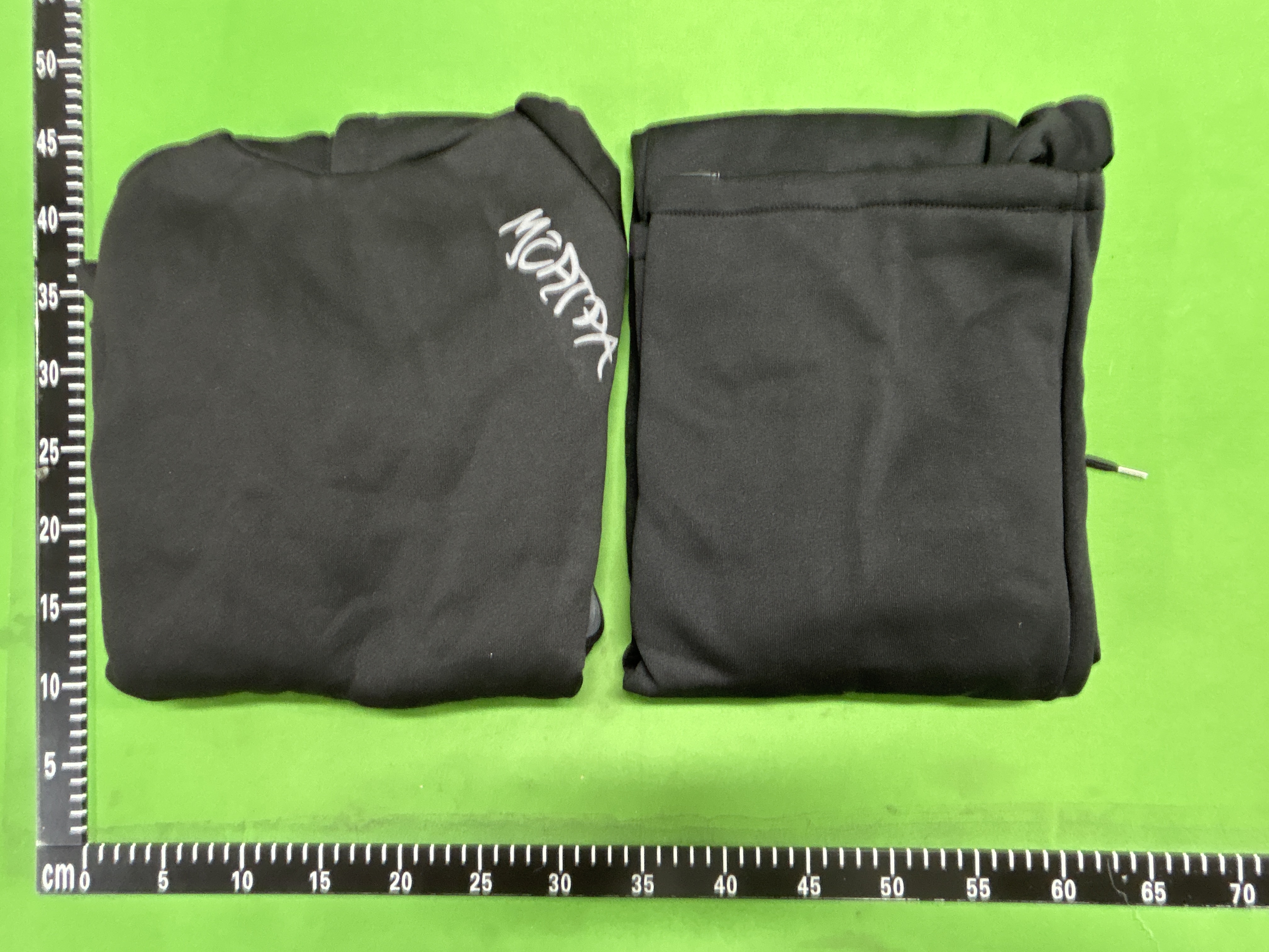 Foto QC 1 de Mertra Split Panel Sweat Shorts Grey