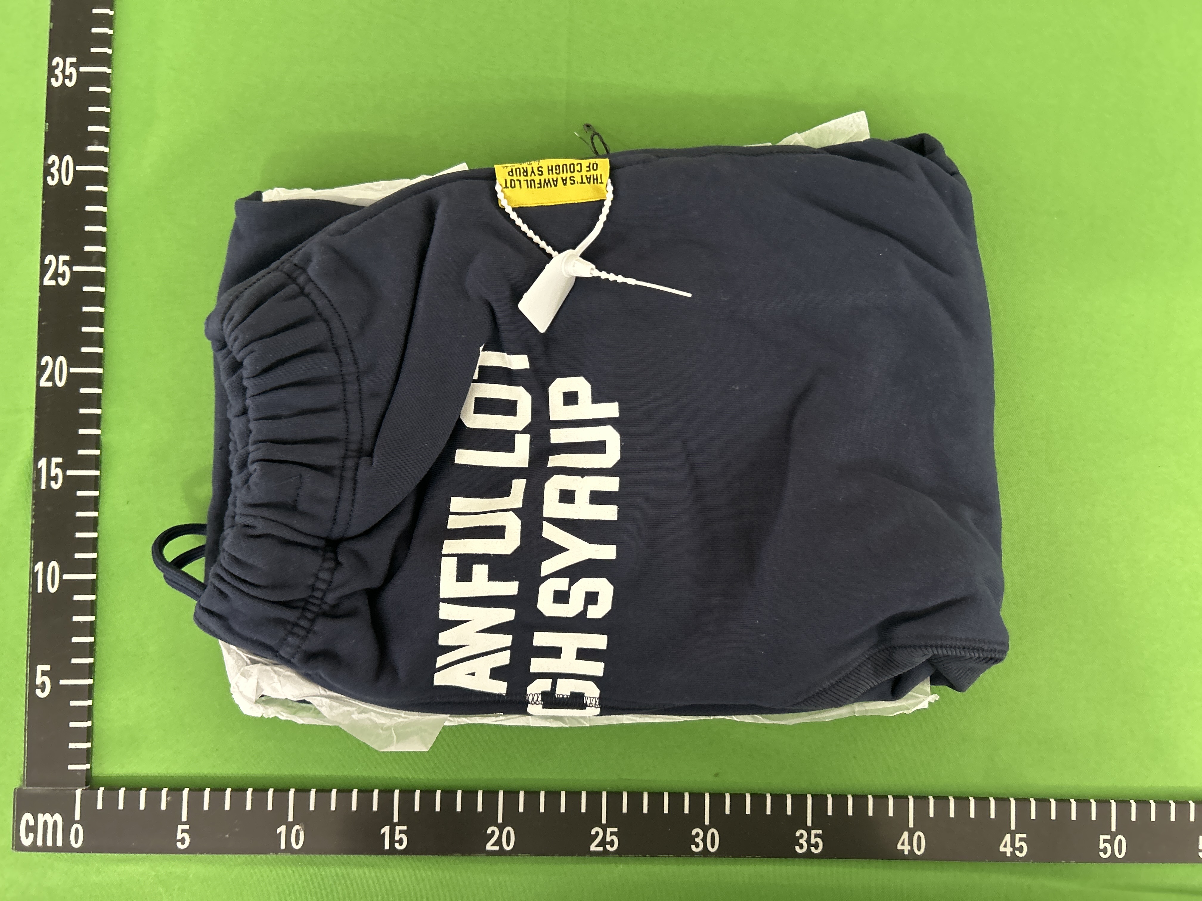 Foto QC 5 de That's A Awful Lot Of Cough Syrup Classic Sweater Hoodie Gamma Blue
