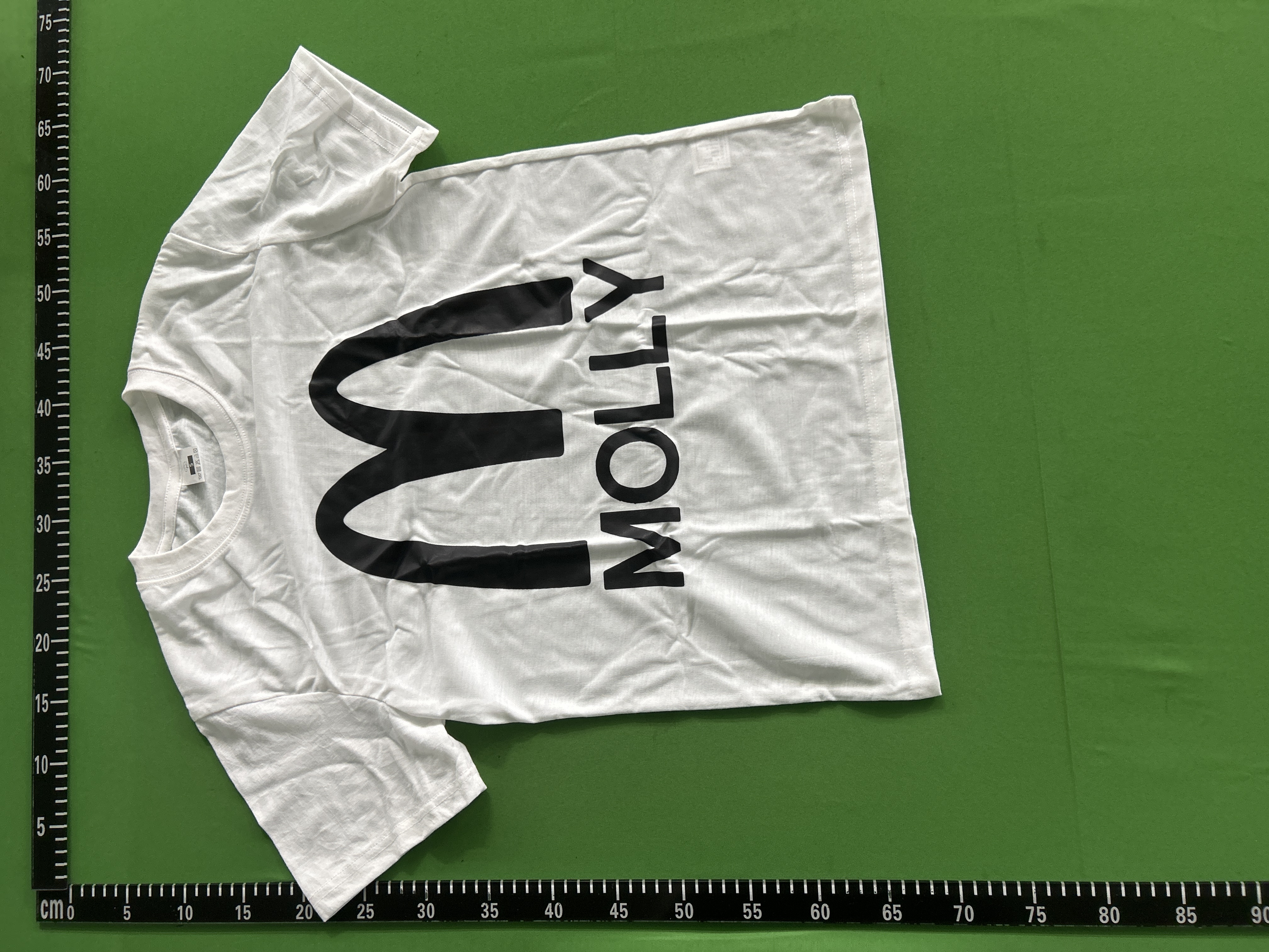 Foto QC 3 de Other T-shirt McDonald's M Molly Graphic Red