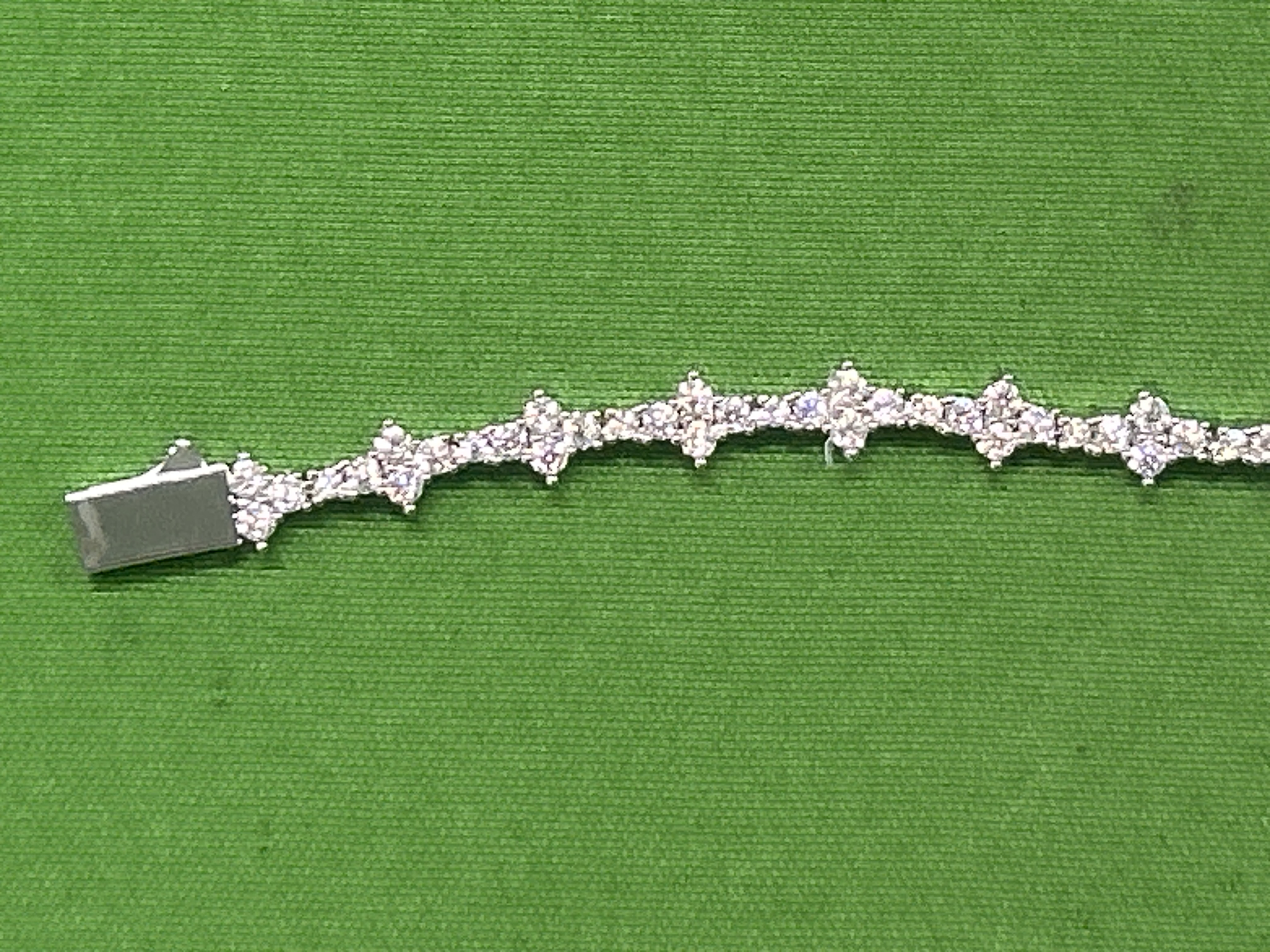 Foto QC 5 de Other Airplane Tennis Bracelet Metal Zircon Silver