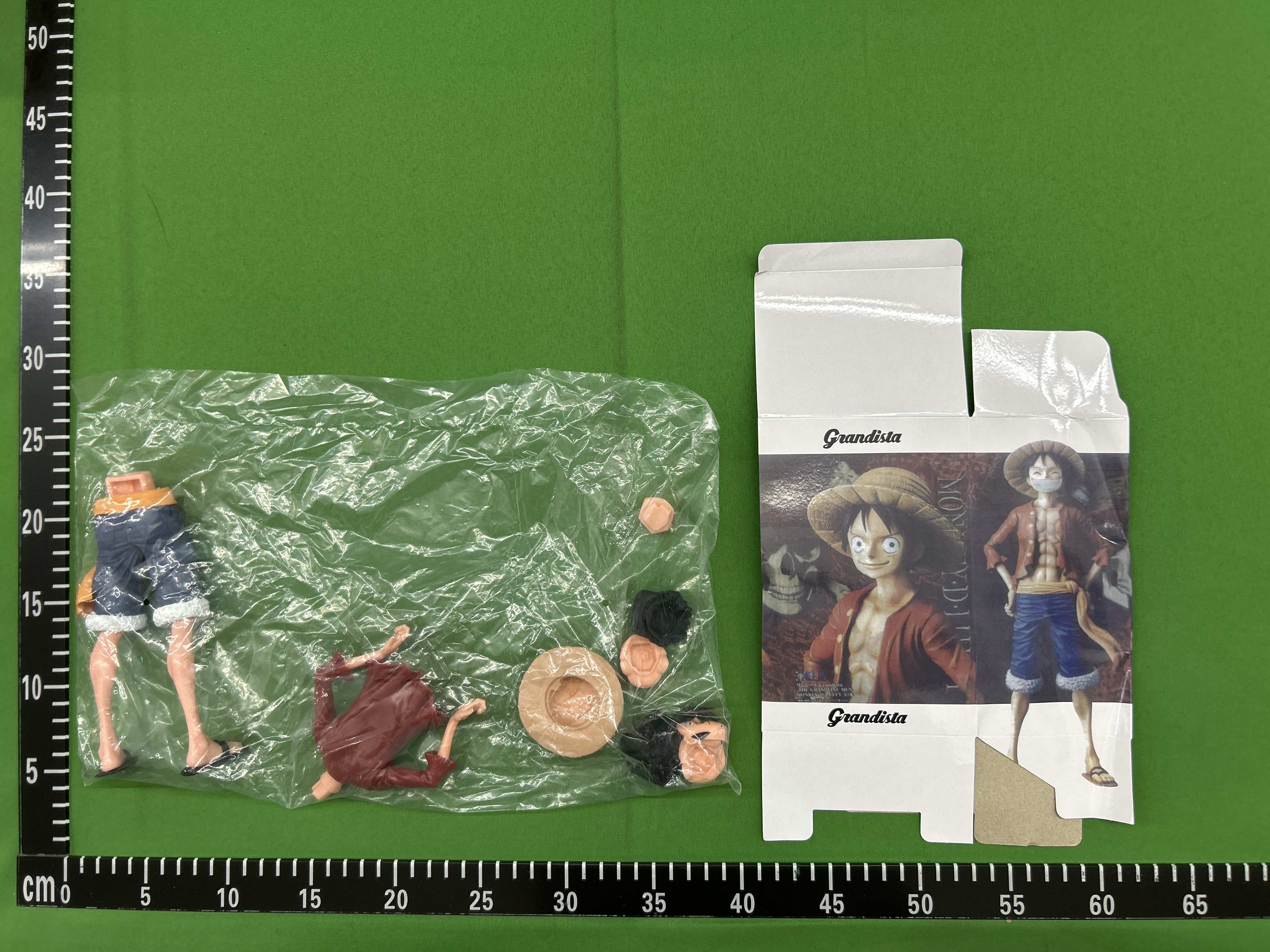 Foto QC 2 de Banpresto One Piece Monkey D. Luffy Grandista The Grandline Men PVC Figure