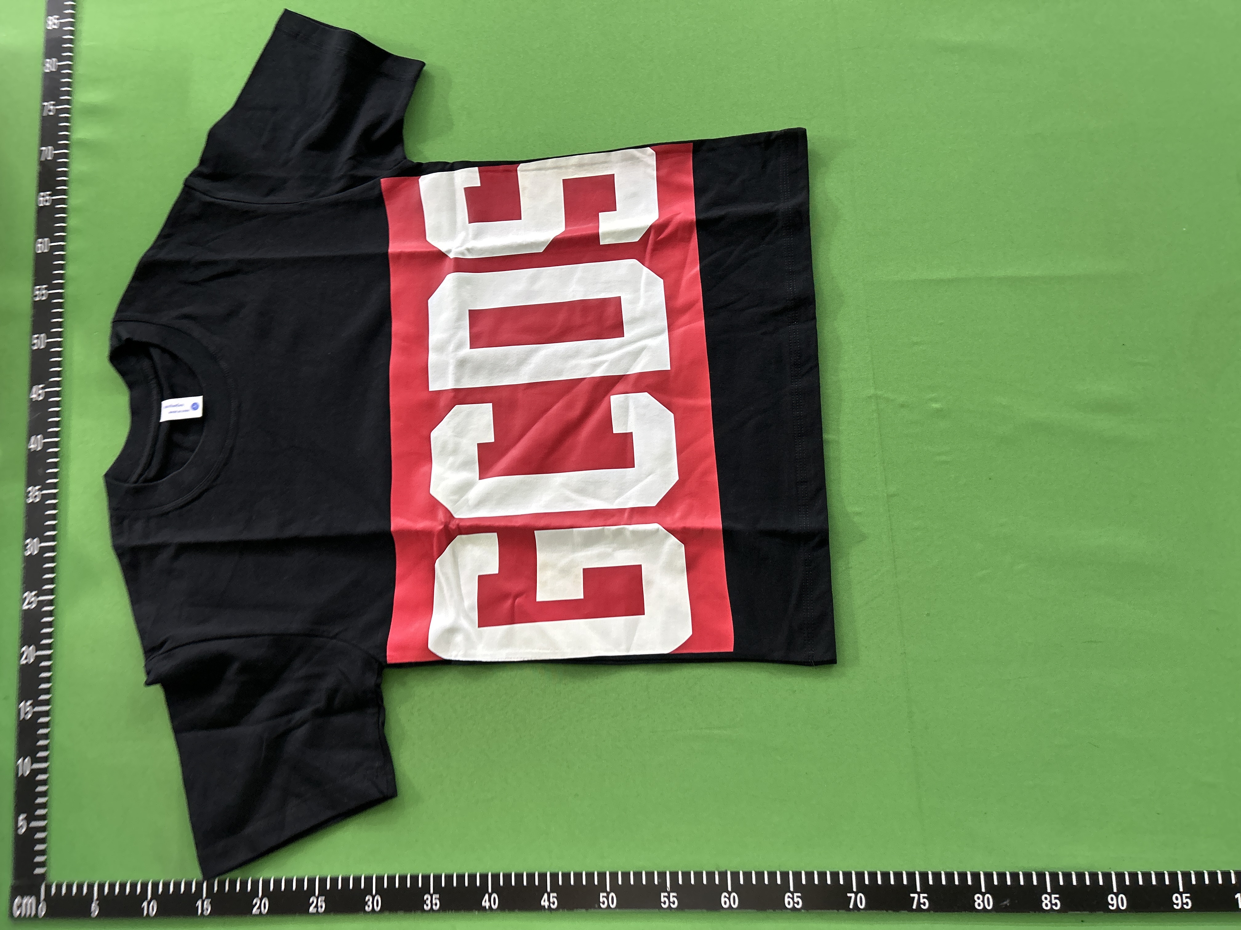 Foto QC 7 de GCDS T-shirt Logo Letter Print White