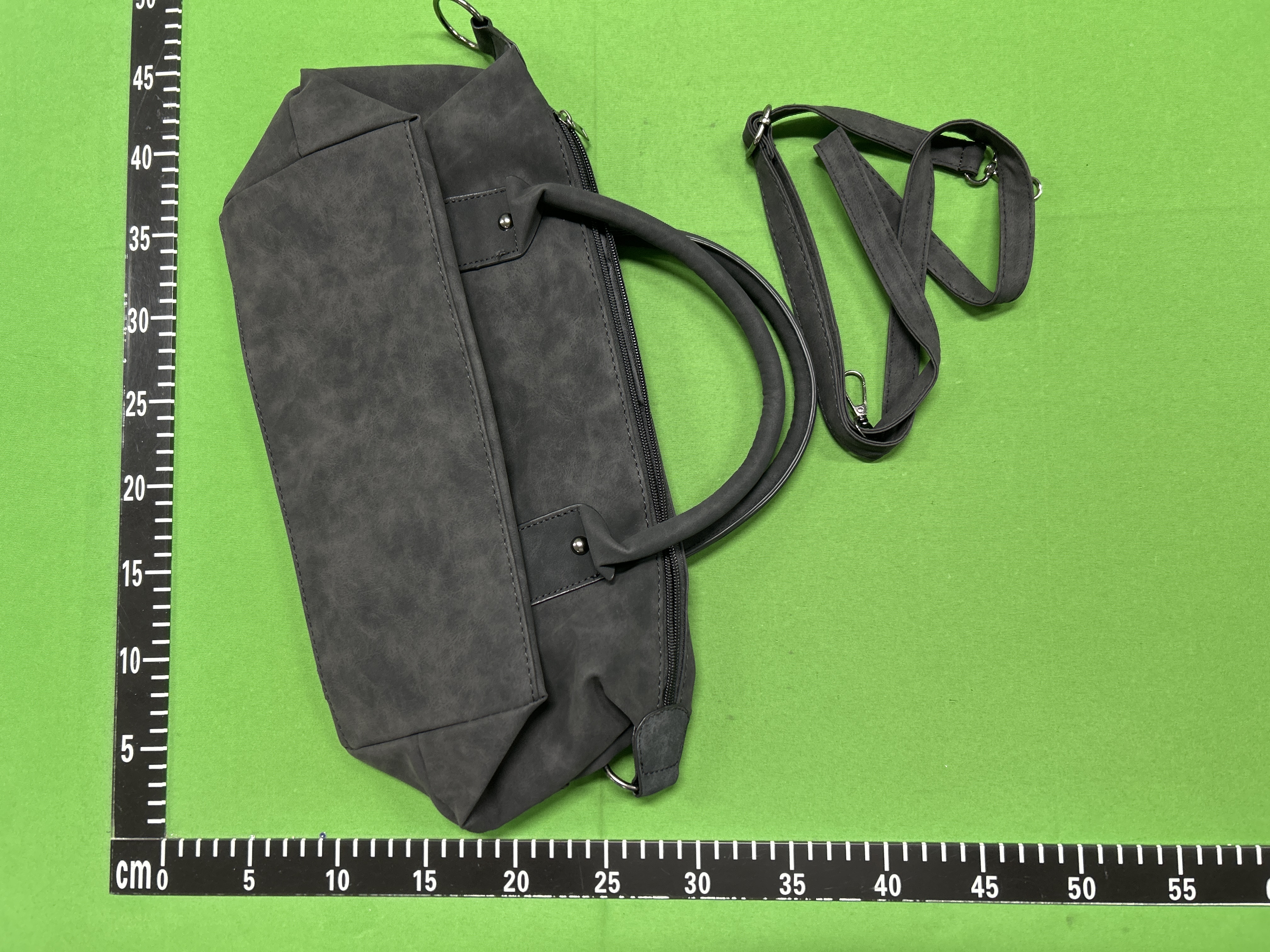 Foto QC 4 de Chrome Hearts Cross Patch Duffle Bag Large Grey Suede