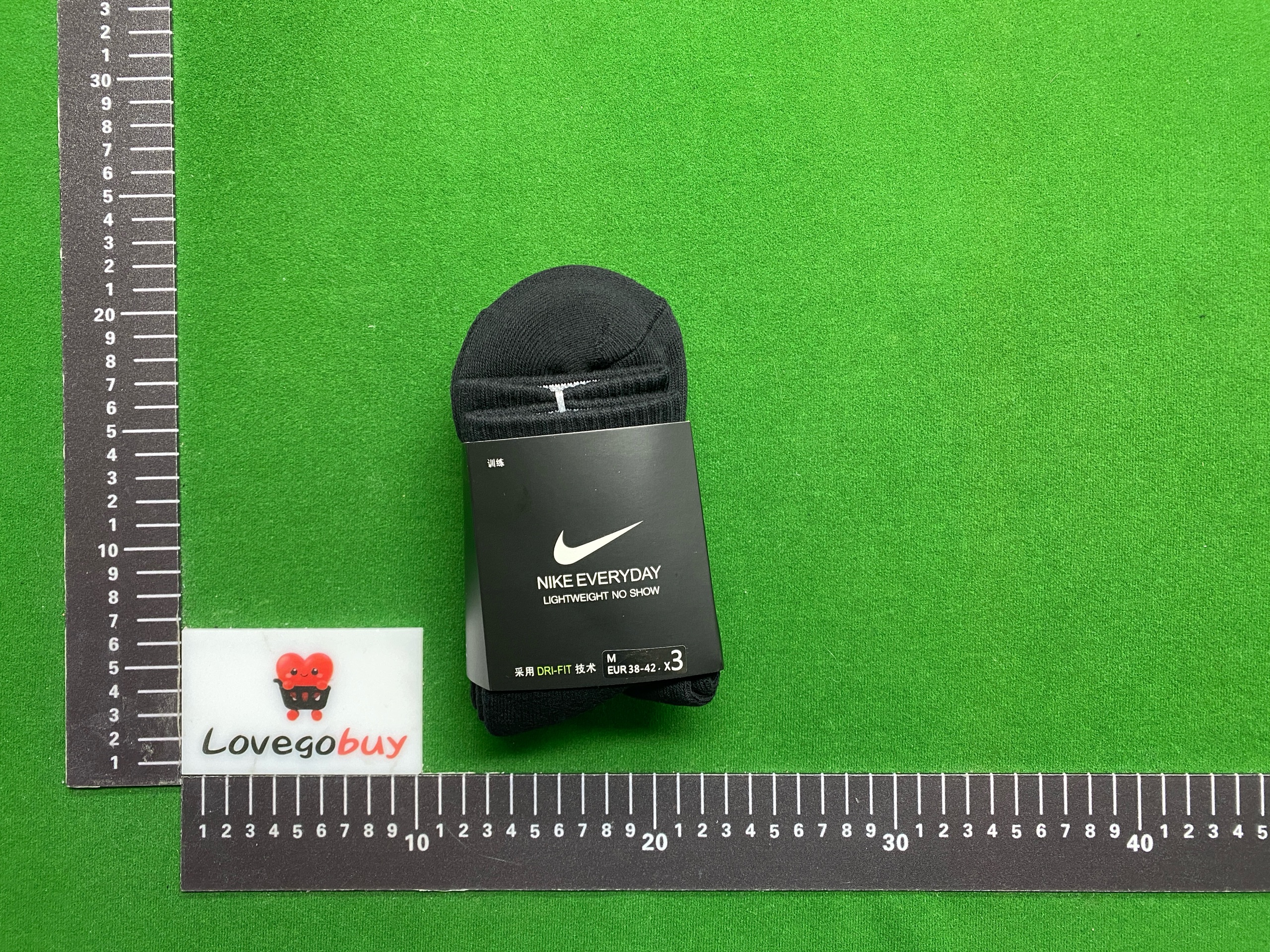 Foto QC 1 de Other Crew Socks Cushioned Solid Black