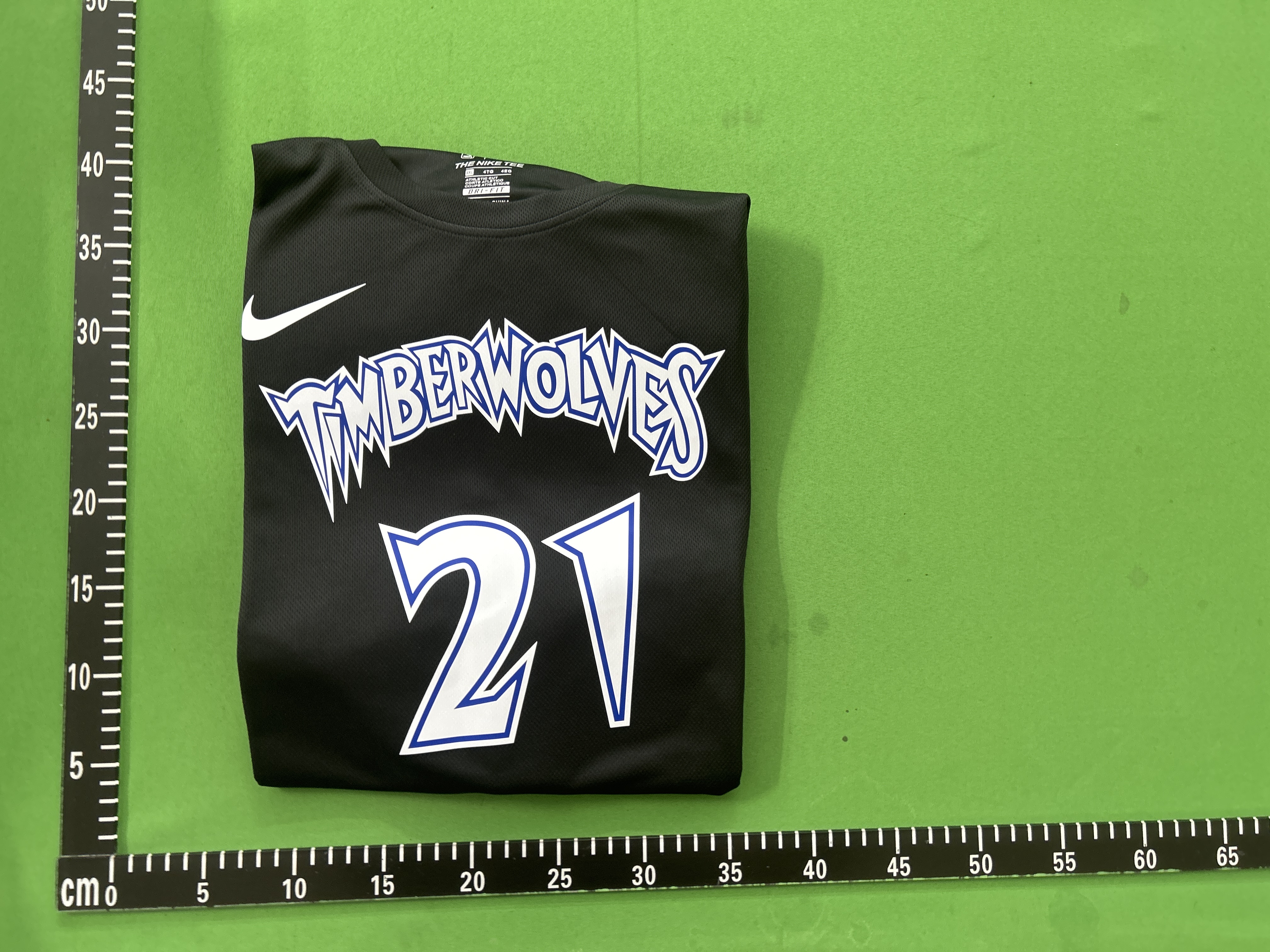Foto QC 2 de Nike NBA Minnesota Timberwolves T-shirt Derrick Rose 25 White
