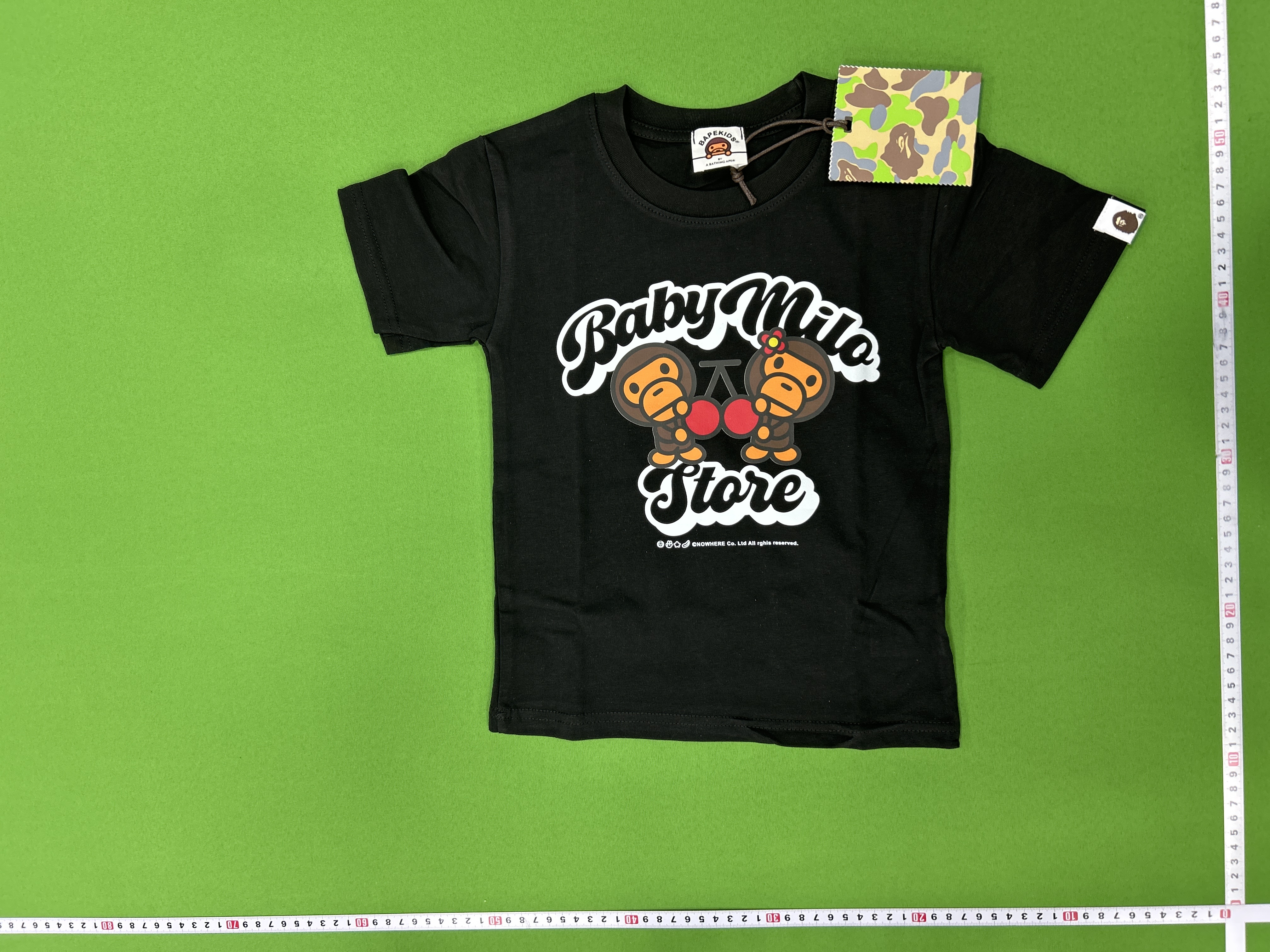 Foto QC 3 de BAPE Baby Milo T-shirt Check Big Pink