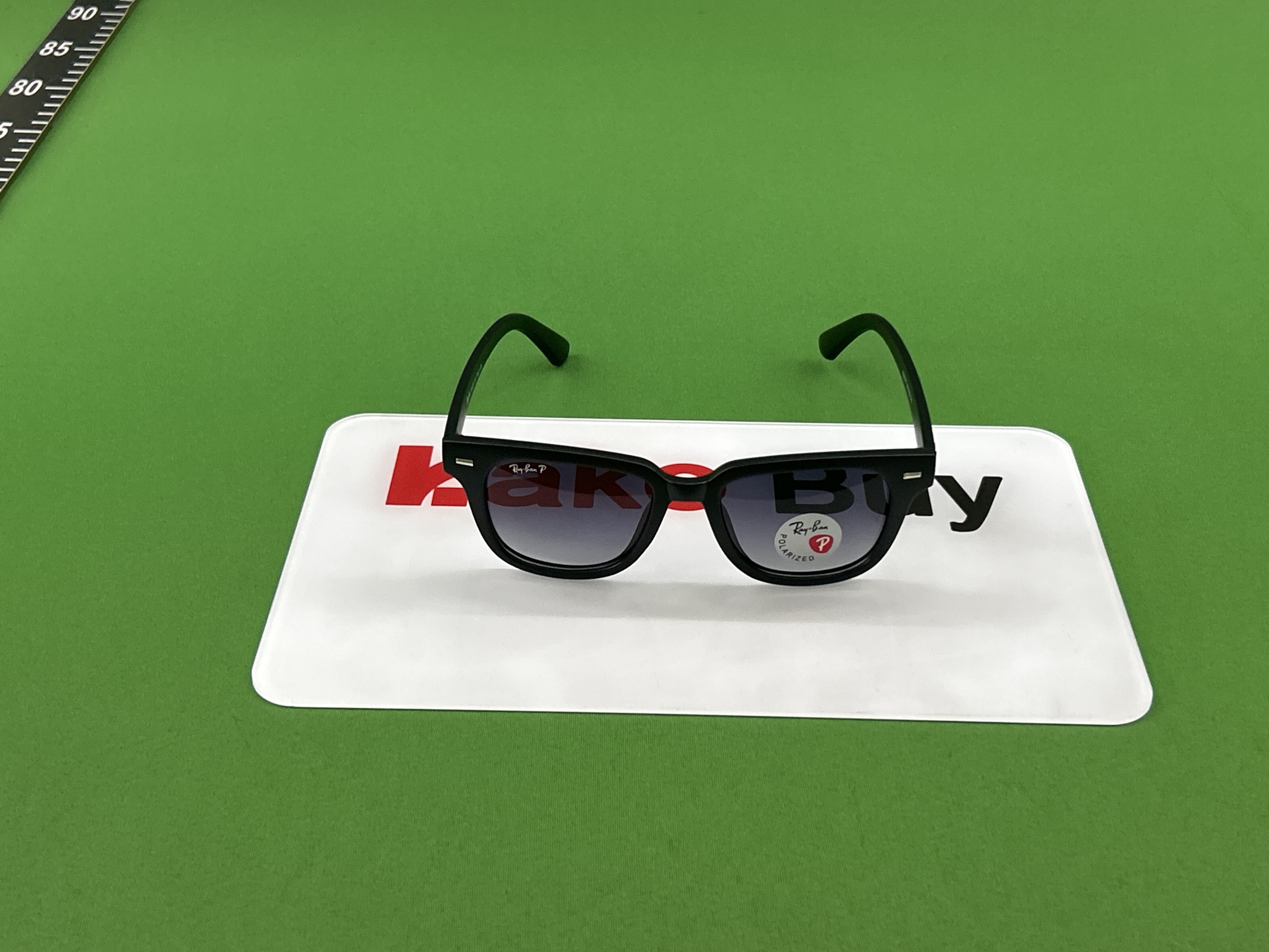 Foto QC 1 de Unbranded Square-Frame Plastic Sunglasses Matte Brown Brown (95377)