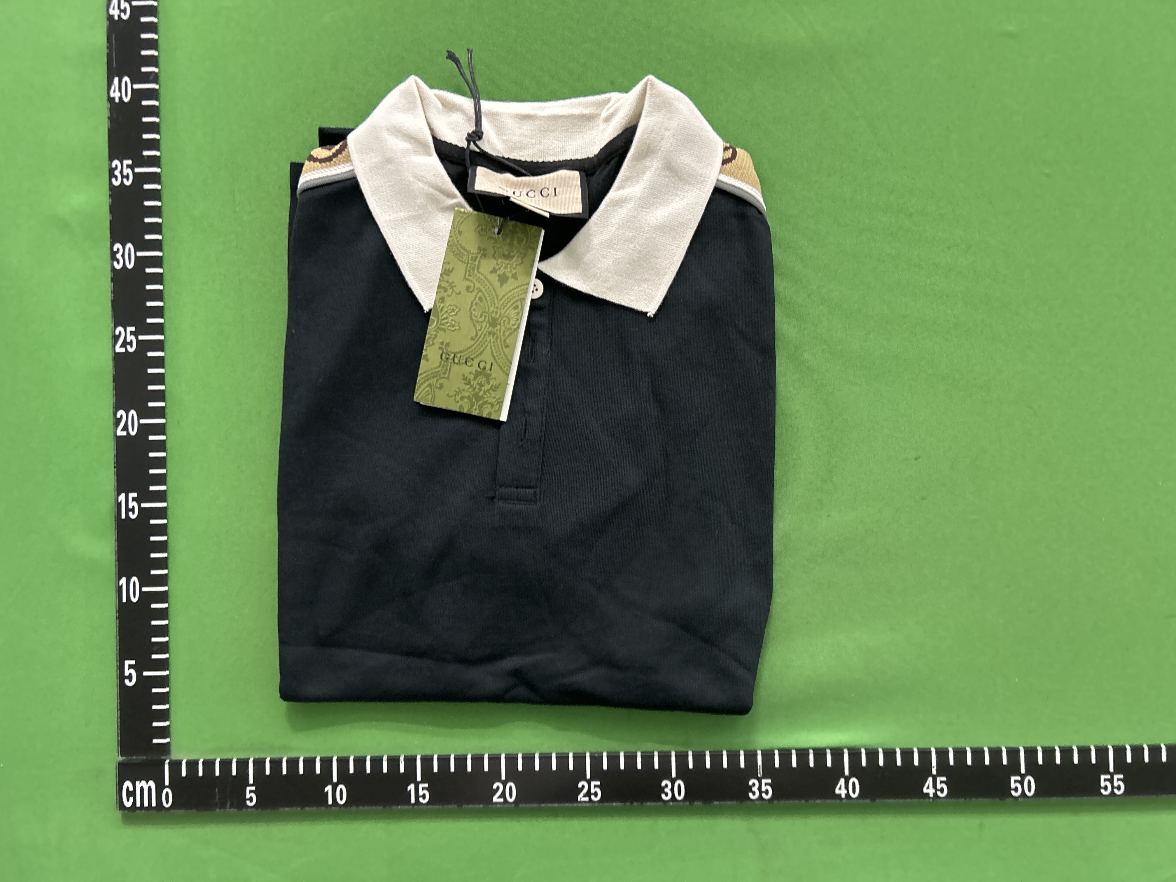 Foto QC 2 de Gucci Jumbo GG Shirt Polo Beige