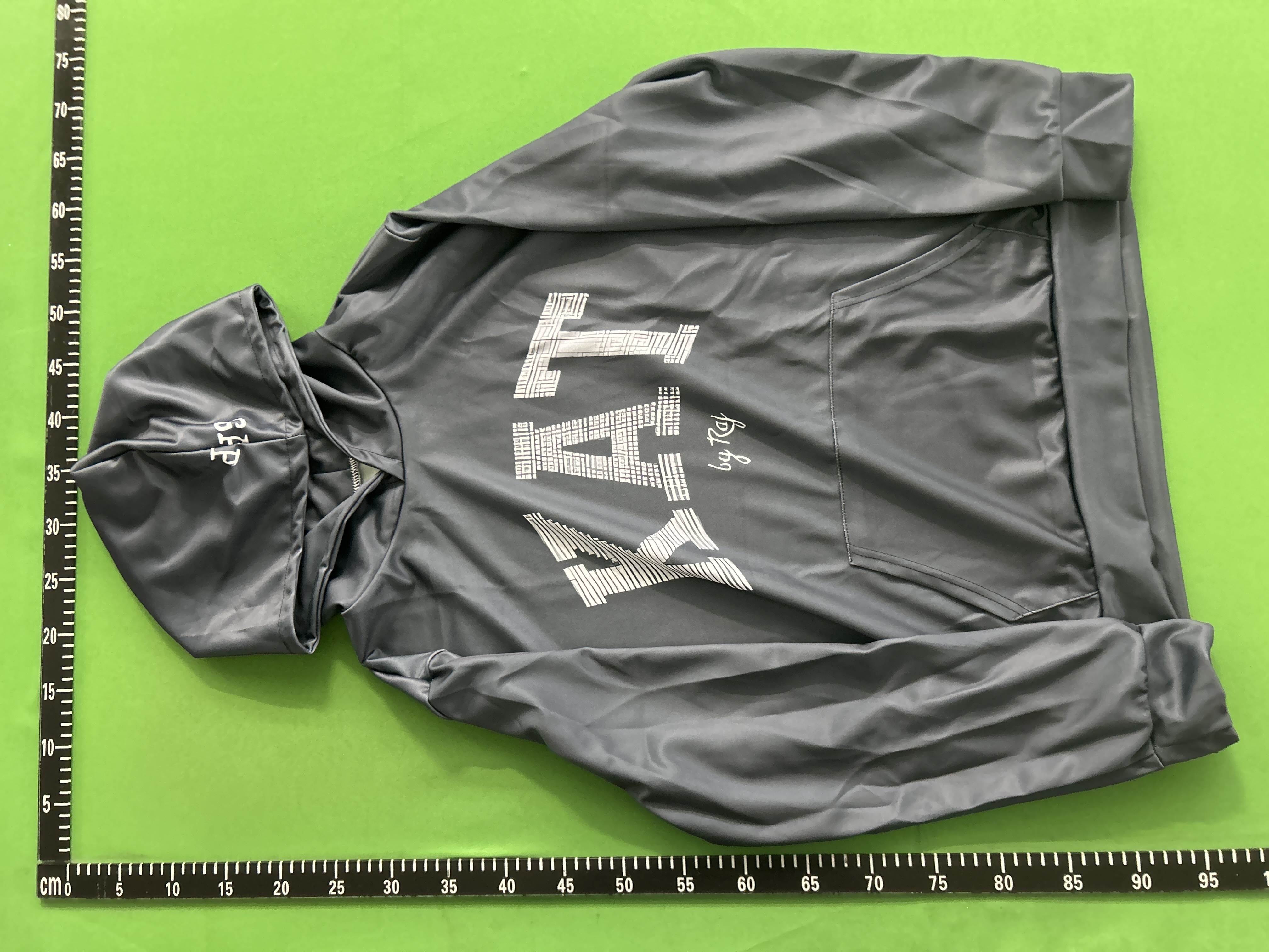 Foto QC 3 de Unbranded One Piece Roronoa Zoro Y2K Zip Sweater Graphic Hooded Green