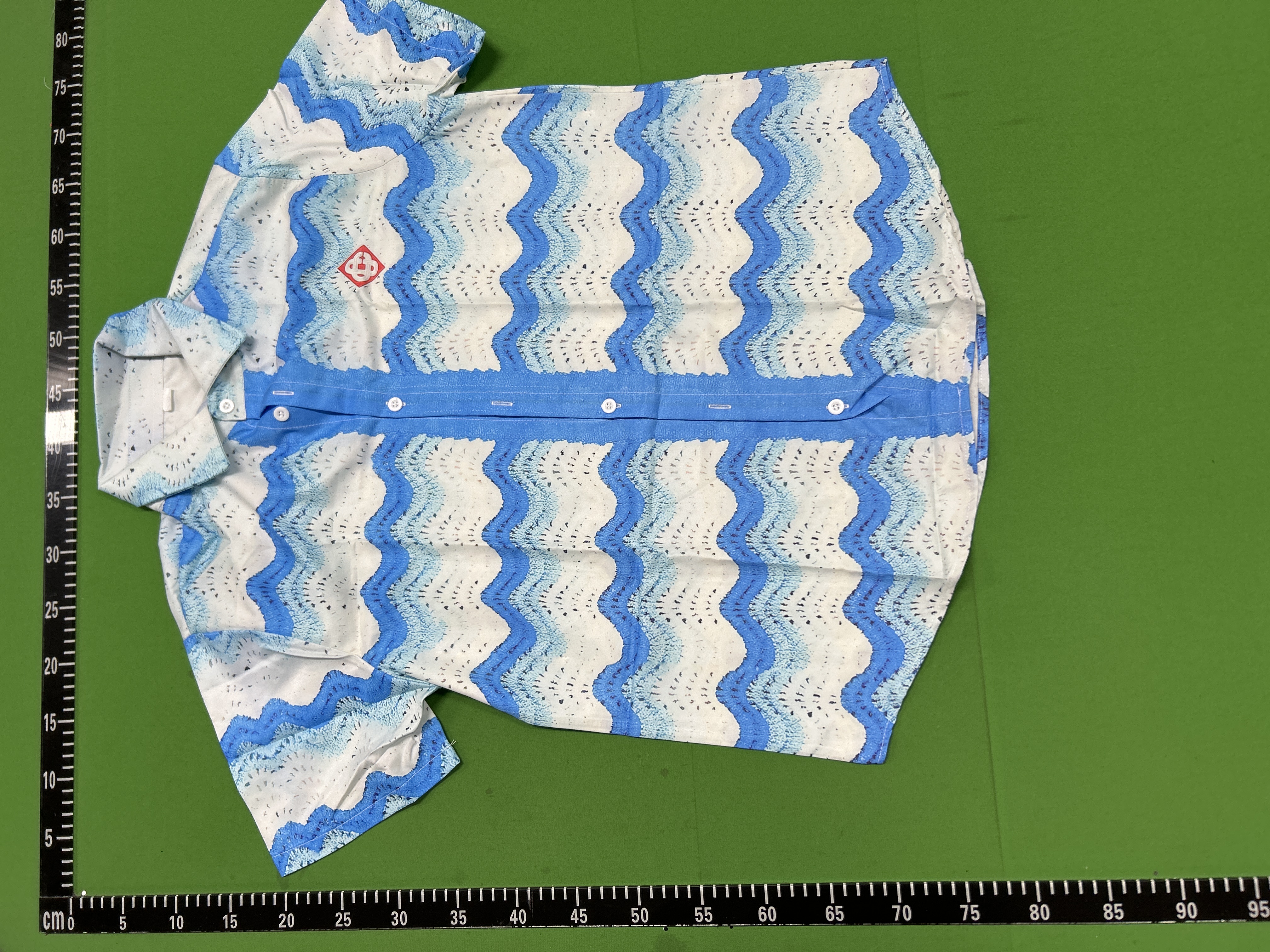 Foto QC 8 de Casablanca Tennis Club Shirt Monogram Gradient Multicolor