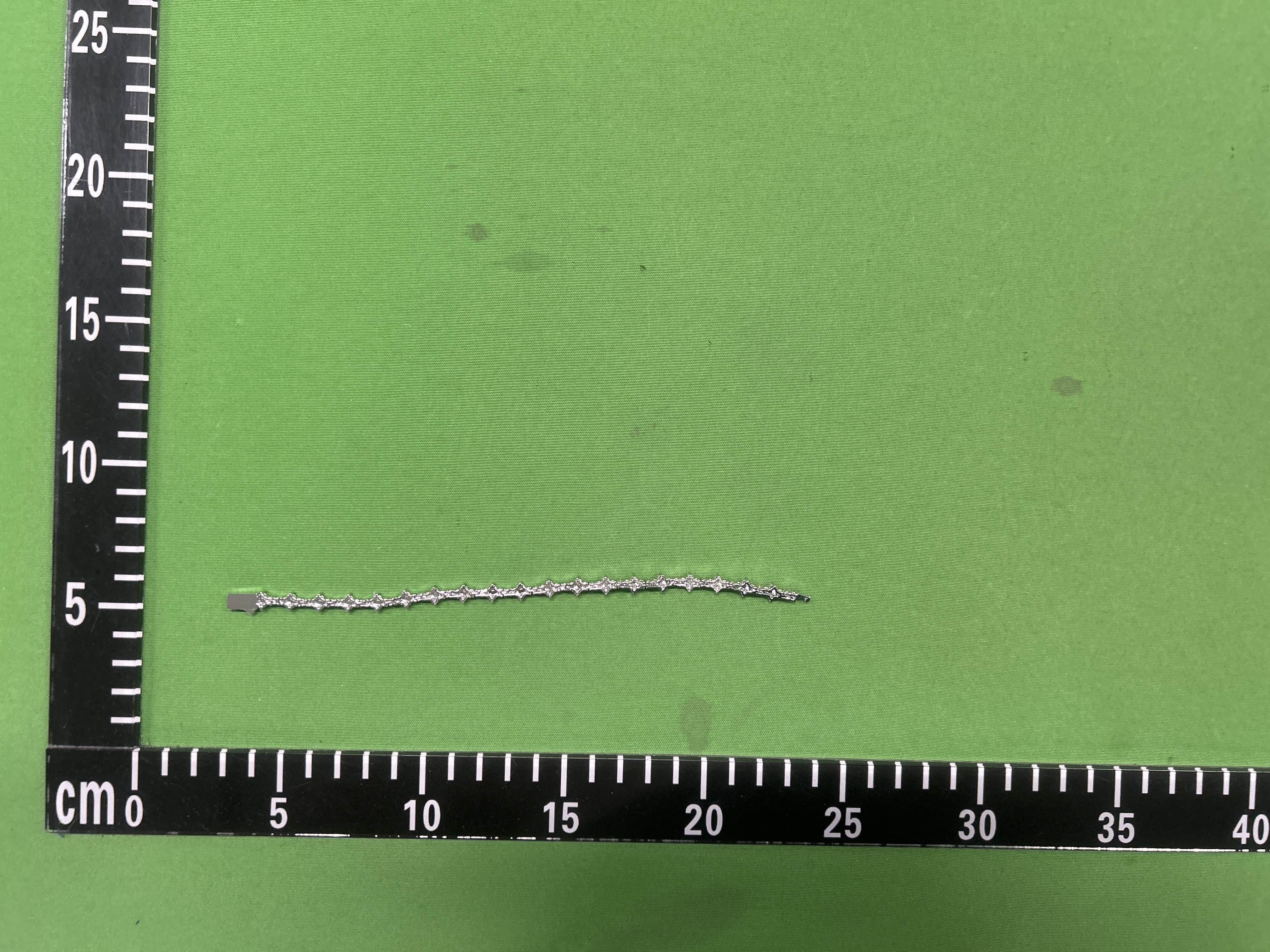 Foto QC 4 de Other Airplane Tennis Bracelet Metal Zircon Silver