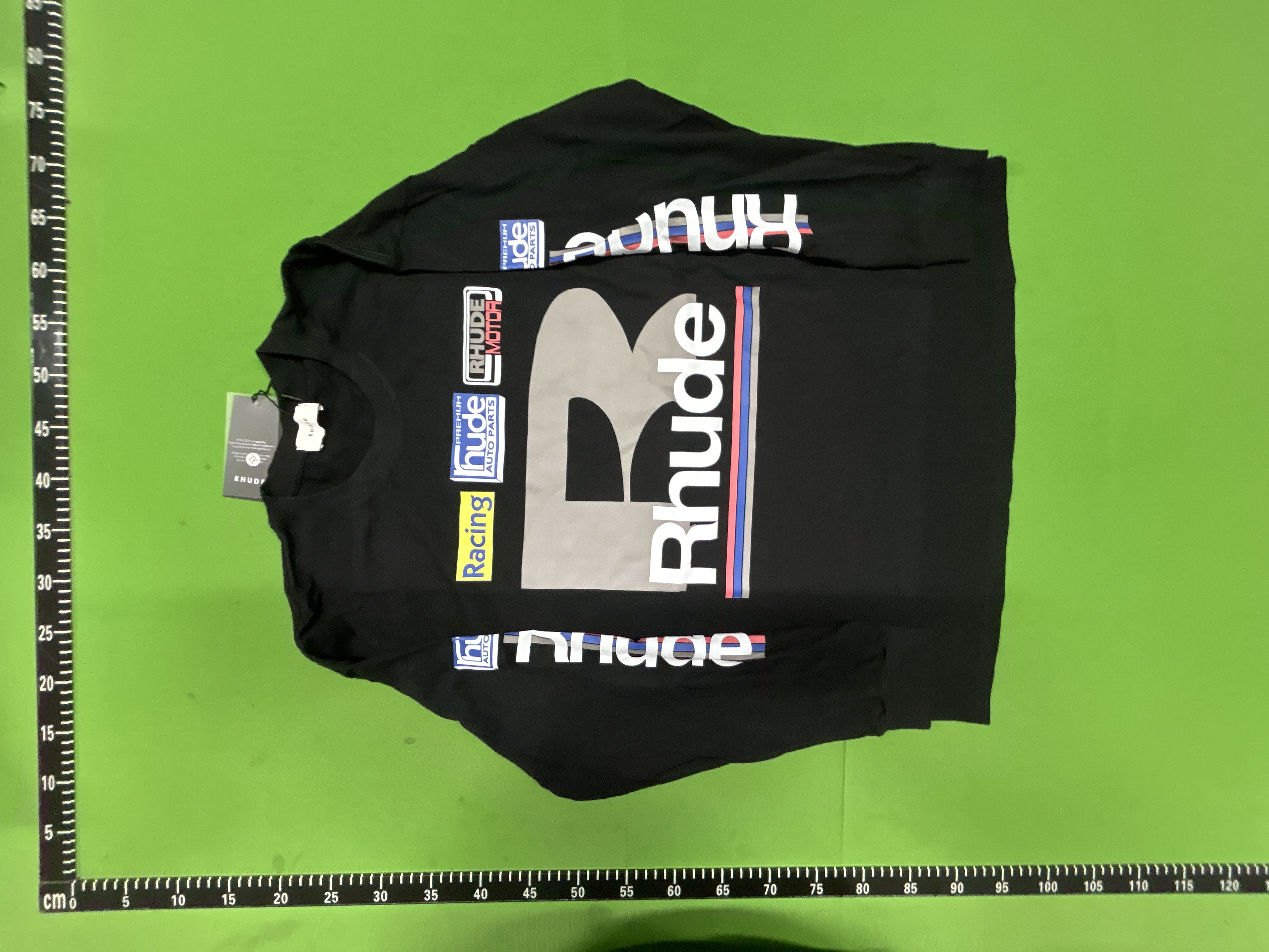 Foto QC 7 de Rhude T-shirt Regatta Team Graphic Black
